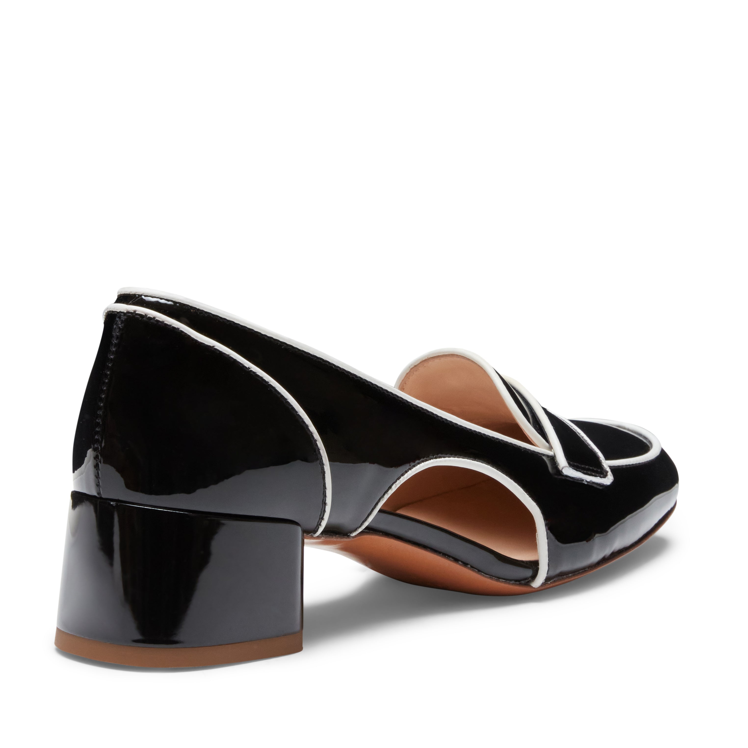 F.lli Rossetti Mocassino Pelle Nero Tacco 40mm 64405