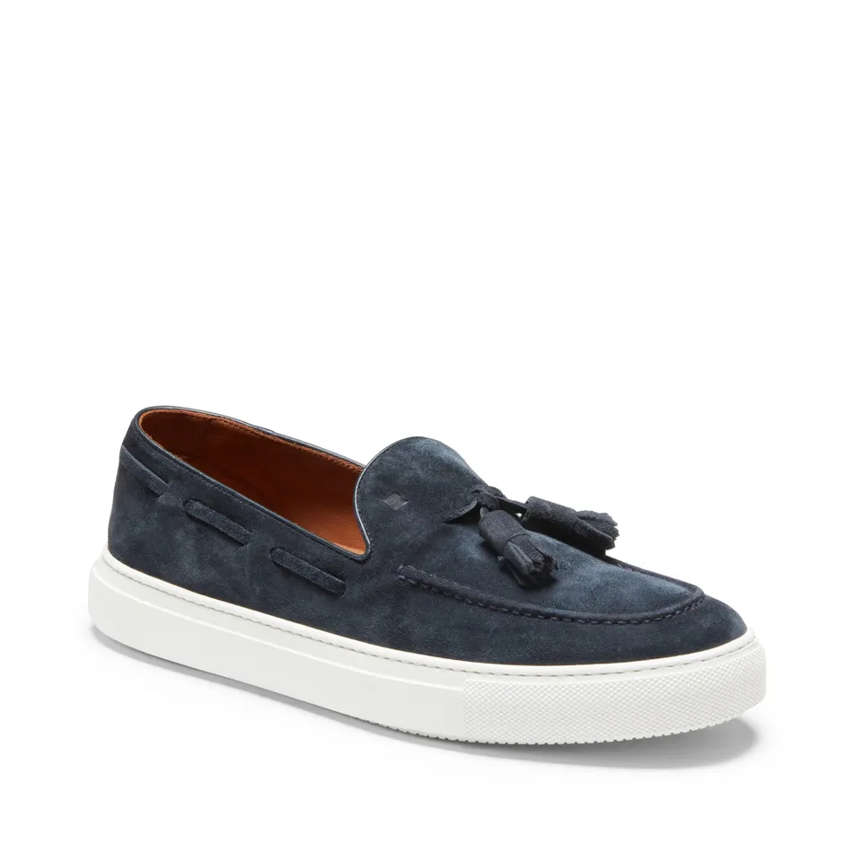 F.lli Rossetti Brera 45814 Sneaker Uomo Blu Scamosciata