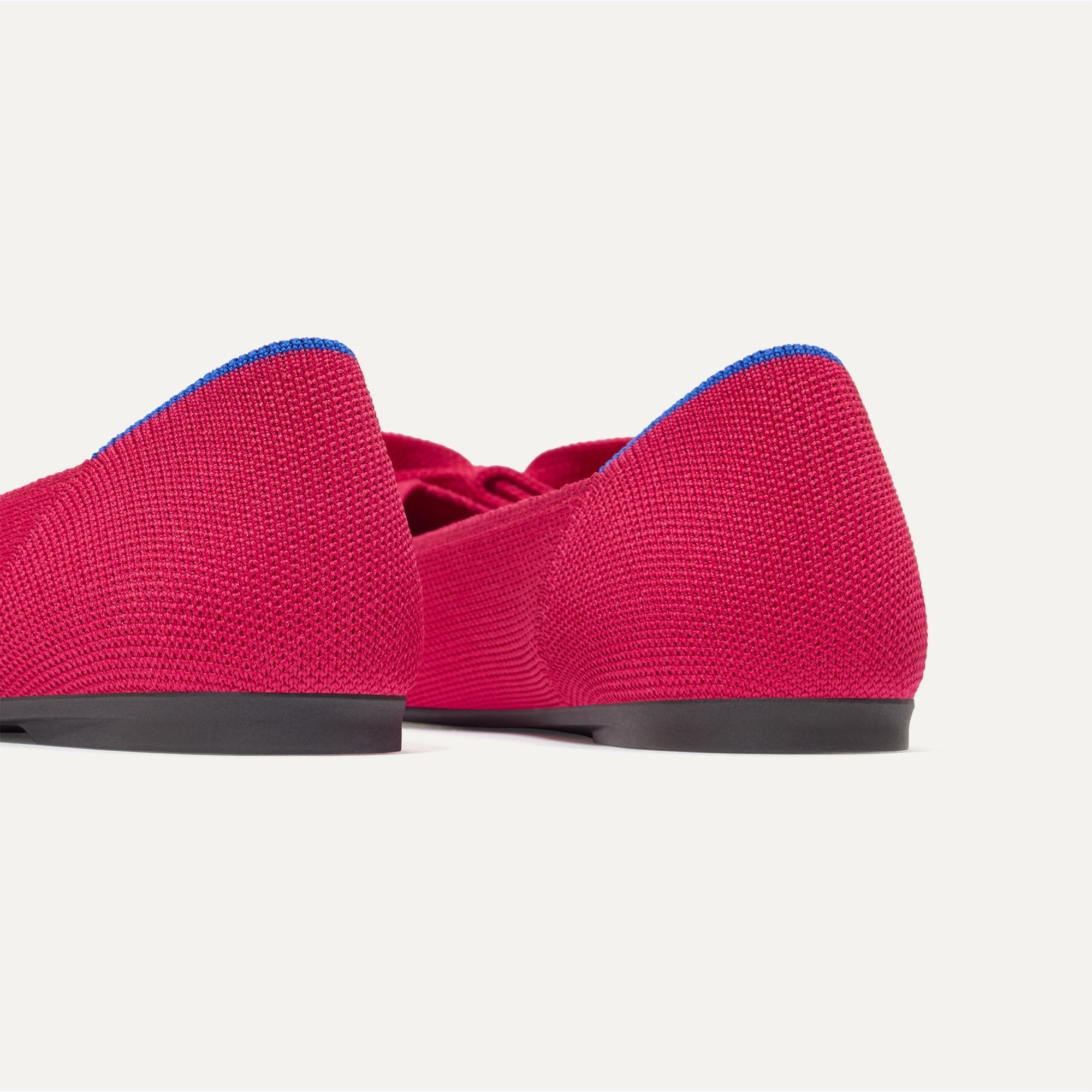 Rothy's The Bow Point II ballerine Rouge rosso fiocco punta