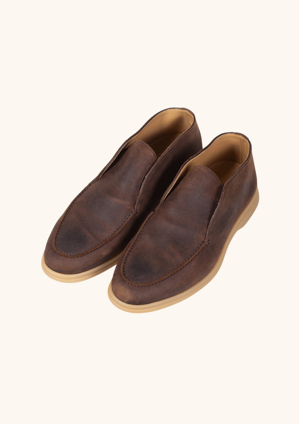 Stefano Bemer Boots 7990 stivali tabacco pelle kudu walk