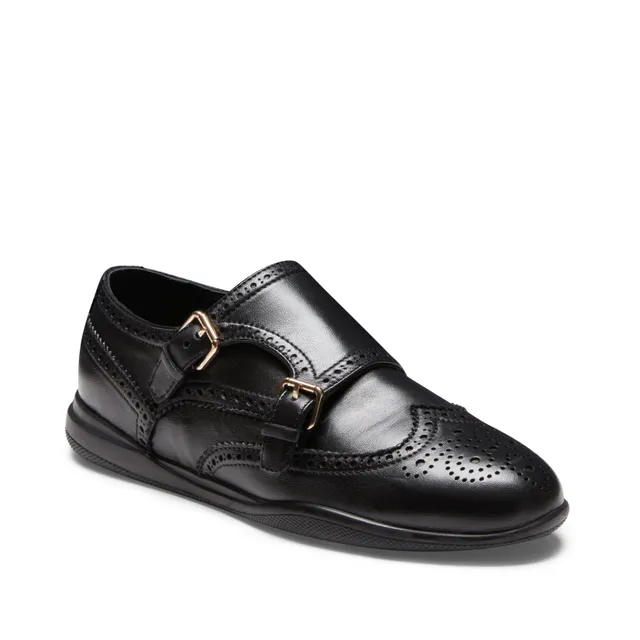 F.lli Rossetti Derby Kyoto 77242 pelle nero fibbia donna