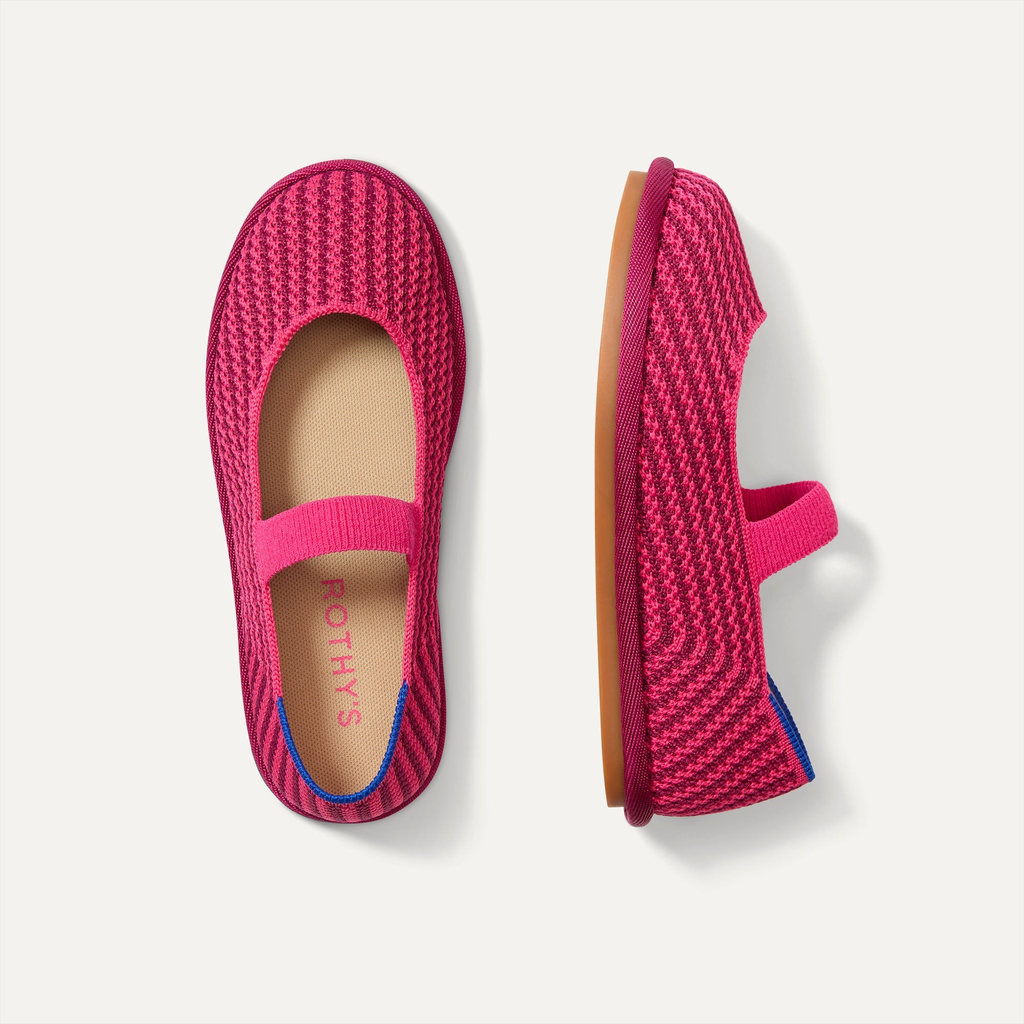 Rothy's The Mini Mary Jane scarpe bambina Black Raffia