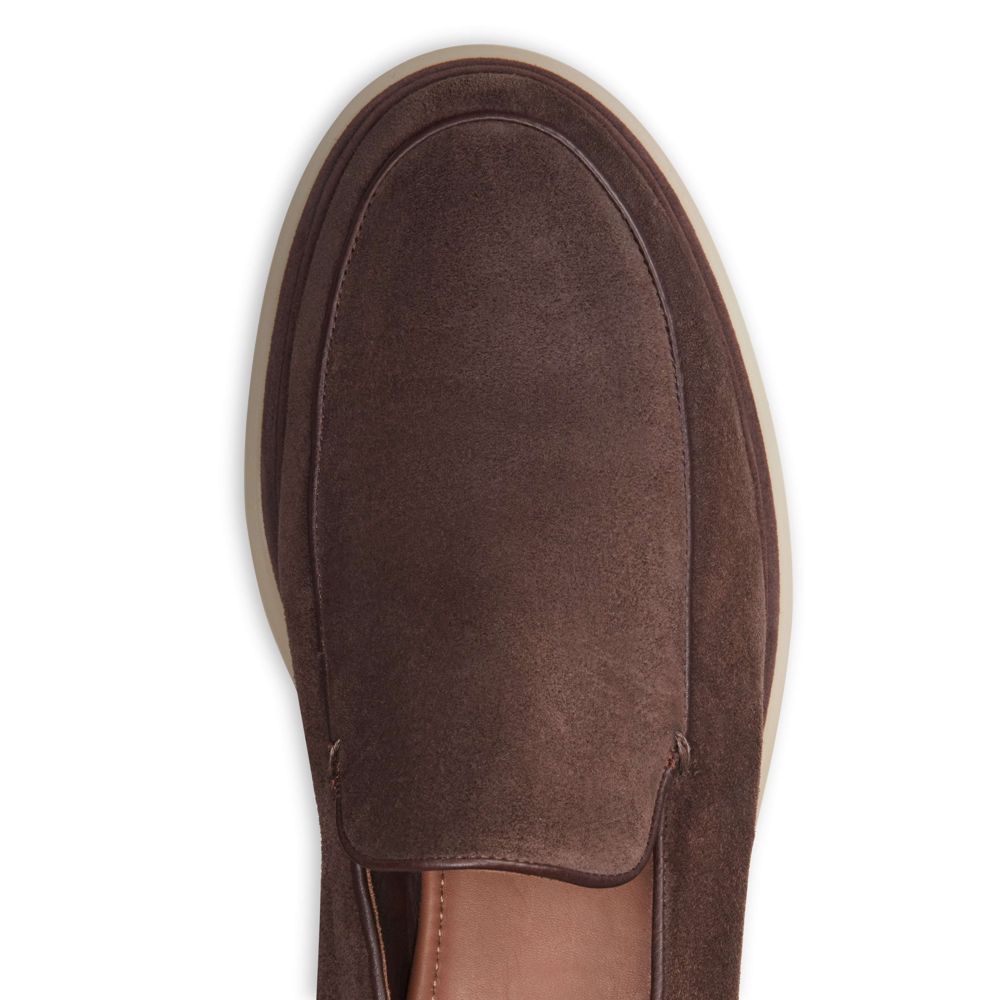 F.lli Rossetti 14499 mocassino suede marrone uomo
