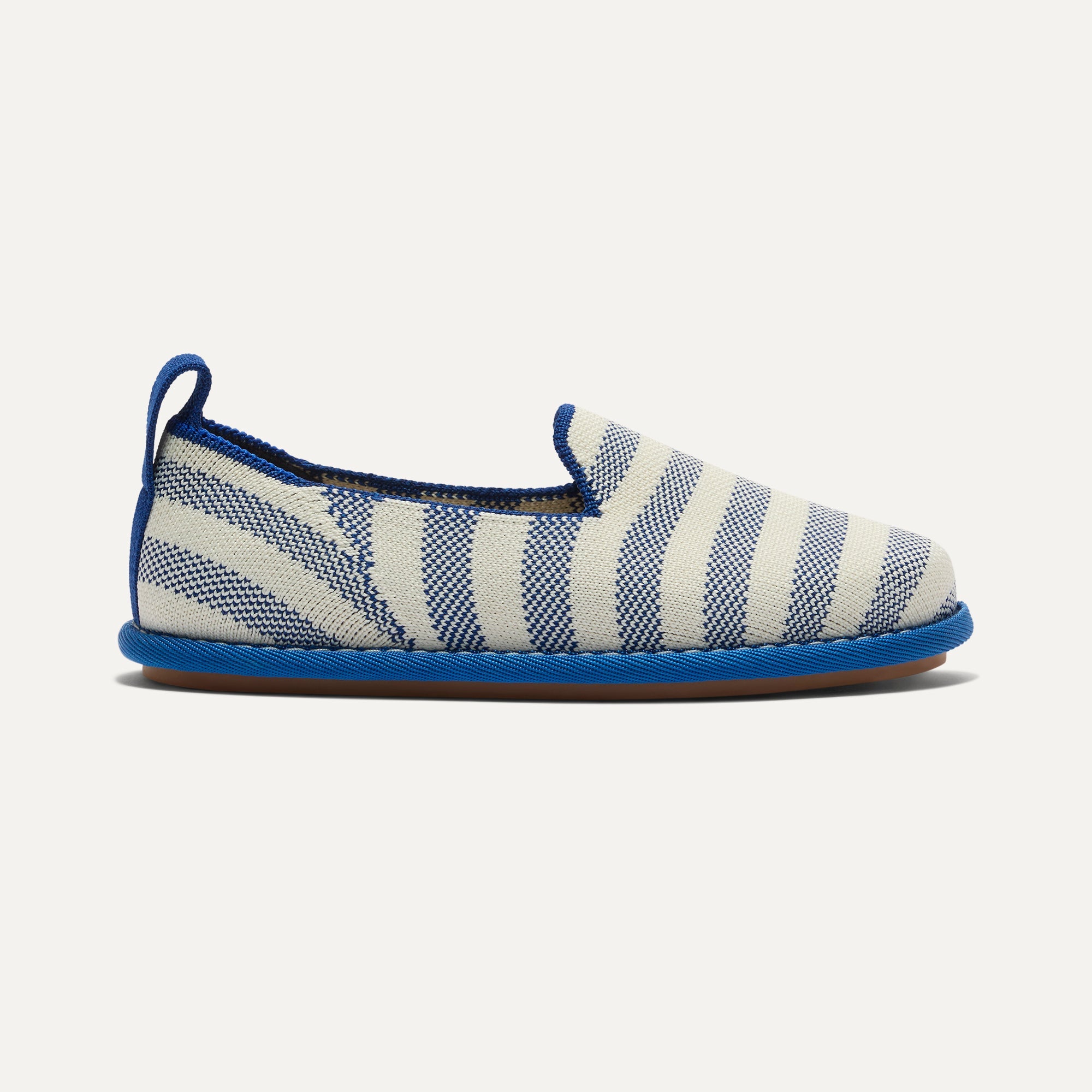 Rothy's Mini Loafer mocassini bambino harbor stripe blu