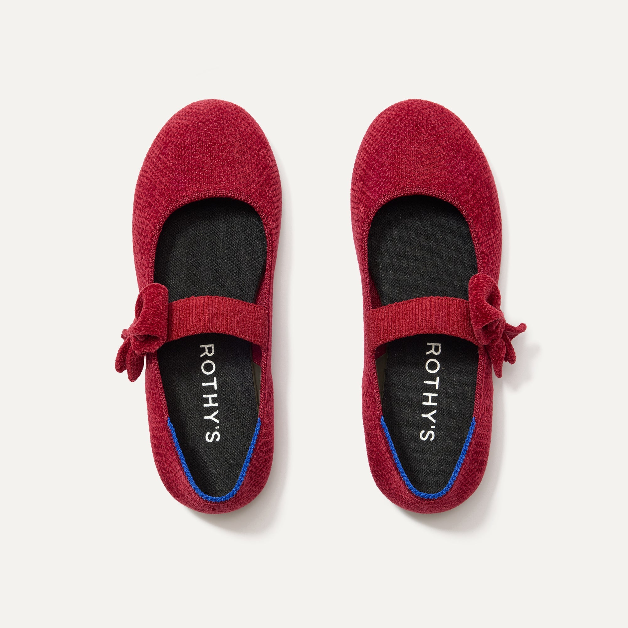 Rothy's Kids Tux Bow Mary Jane scarpe Bronzite