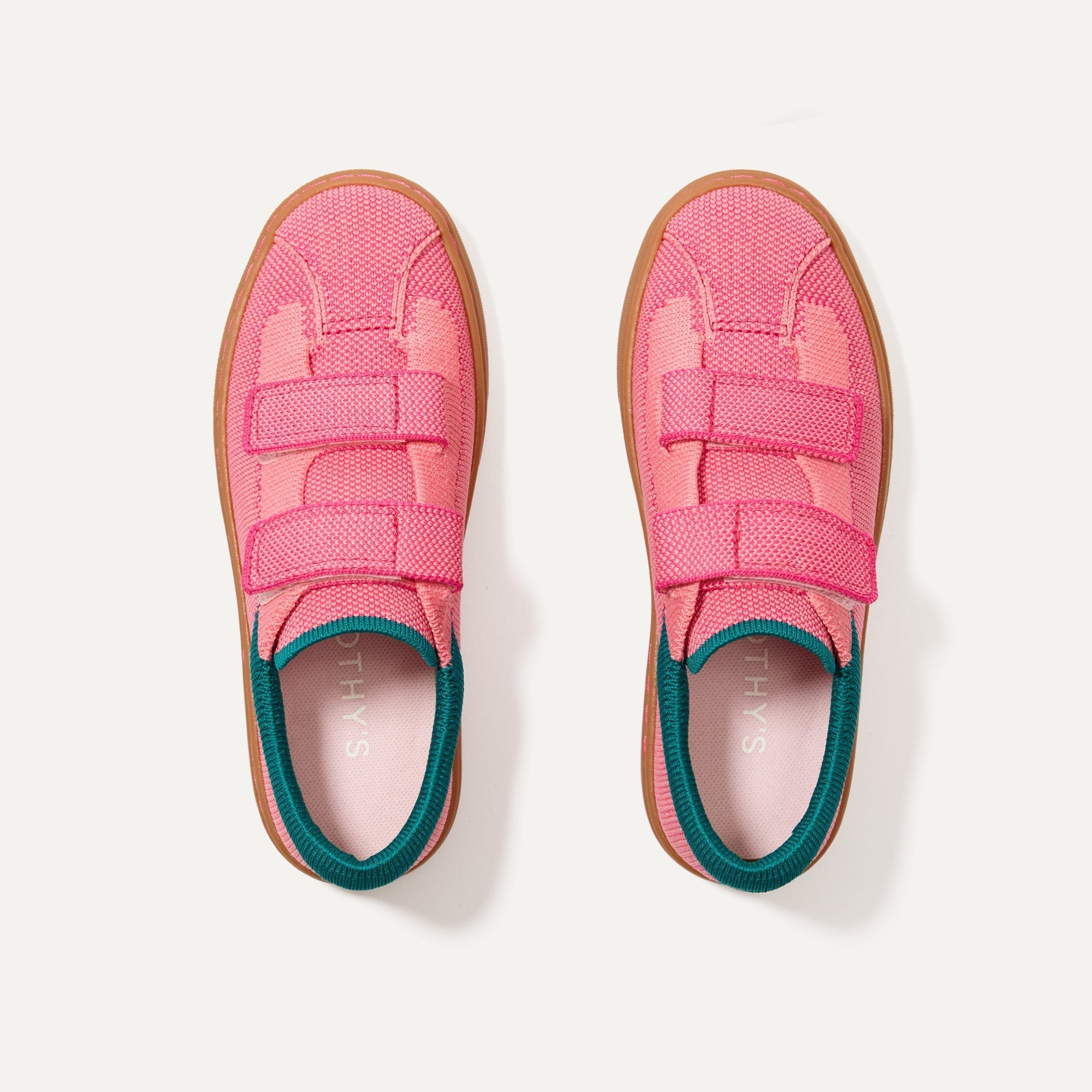 Rothy's The Kids Strap Sneaker sneakers bambina Watermelon velcro