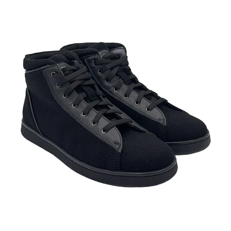 Sandro Barbera & Figli Wooly Active Black sneaker nero