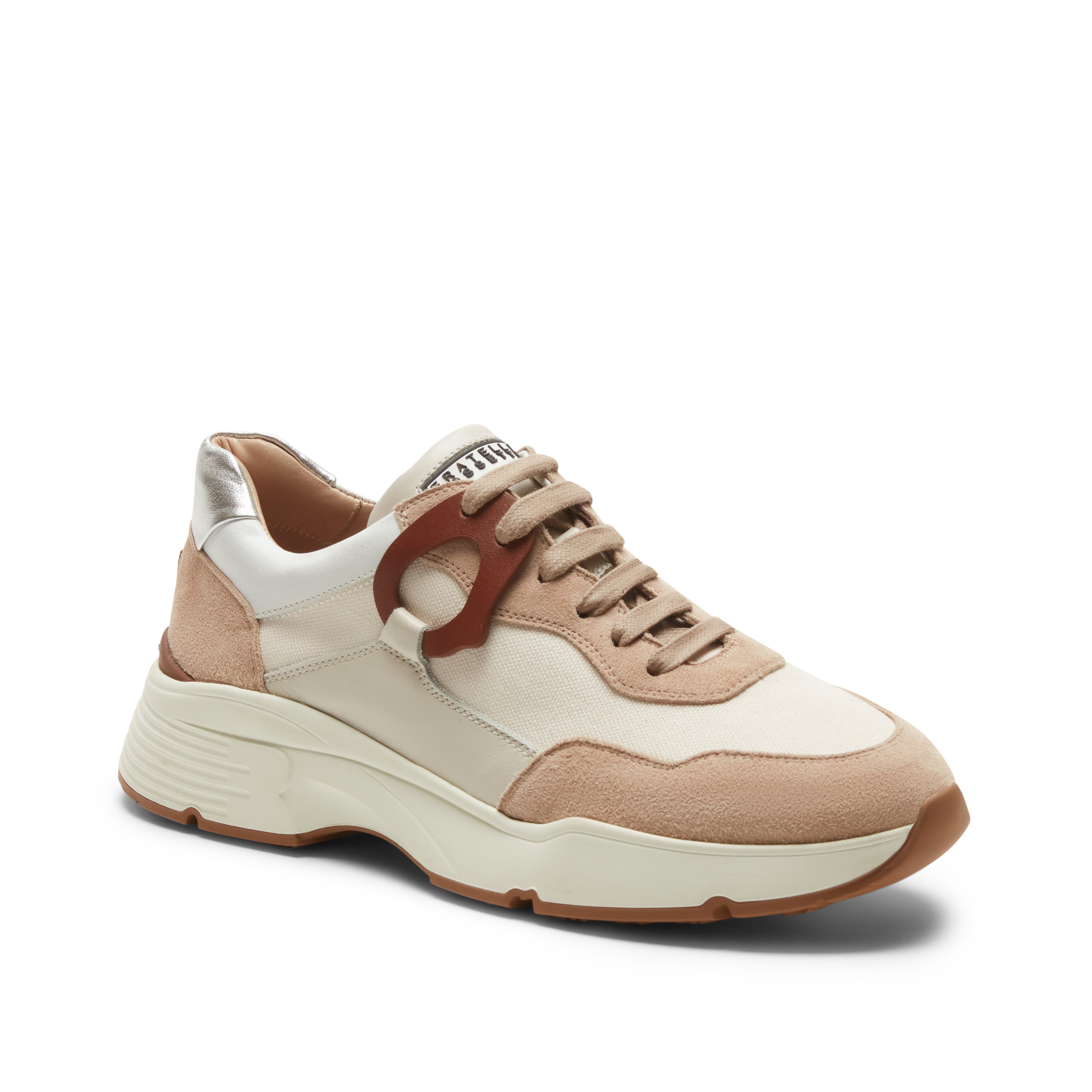 F.lli Rossetti 77091 Sneaker Donna Latte Rosa