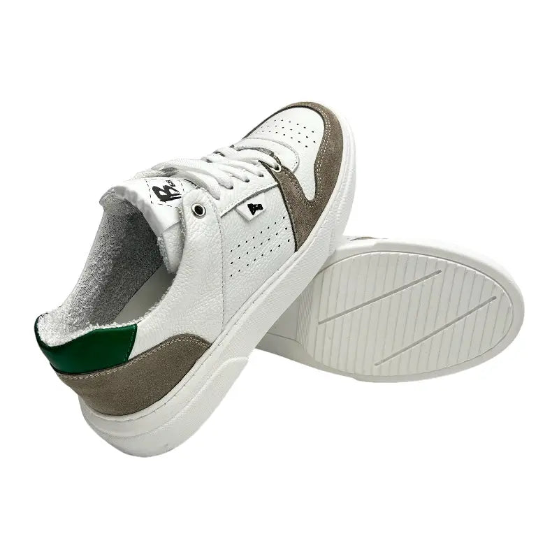 Sandro Barbera B68 Materia Green Sneaker Bianco Verde