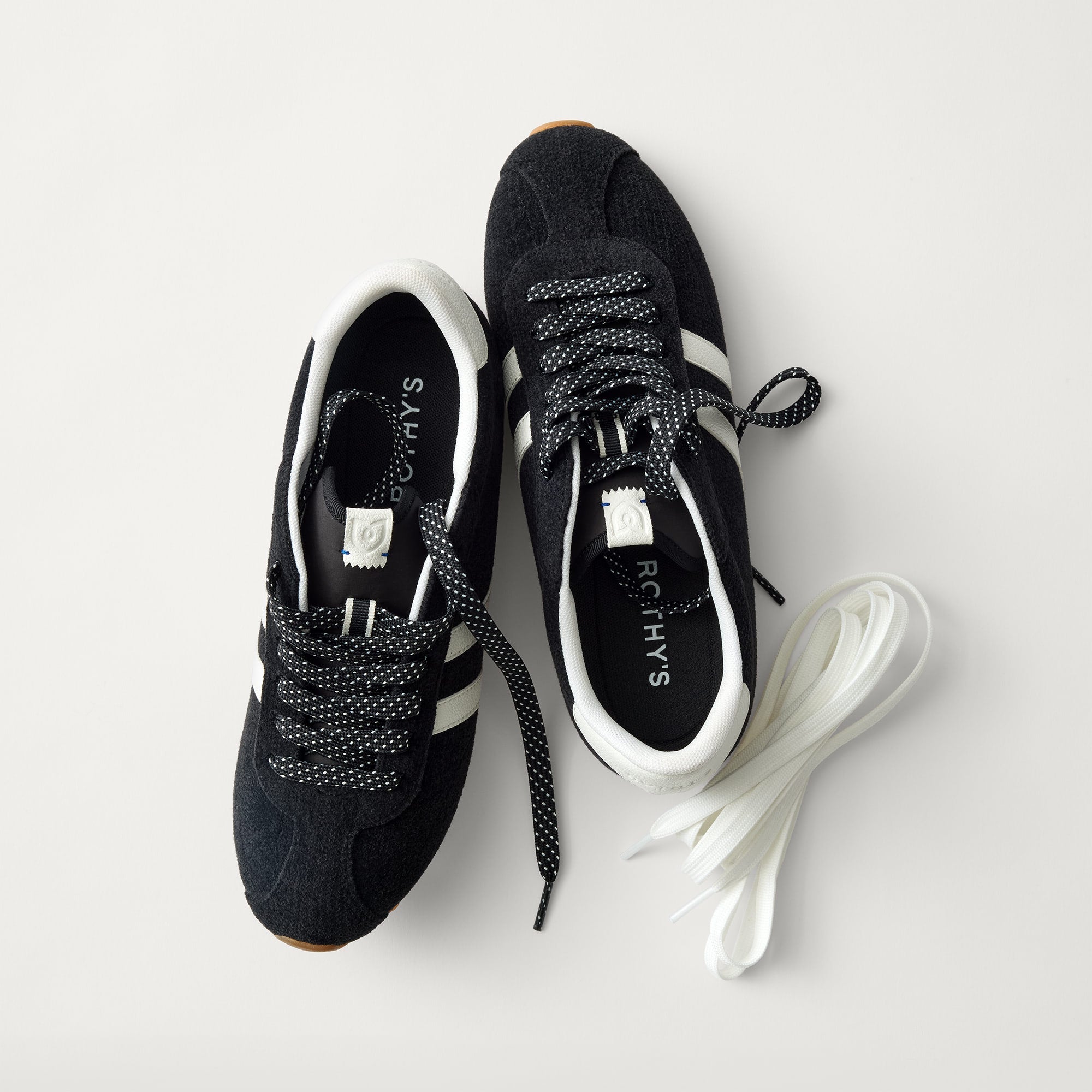 Rothy's The Ivy Sneaker sneakers donna ReVelvet Black nero