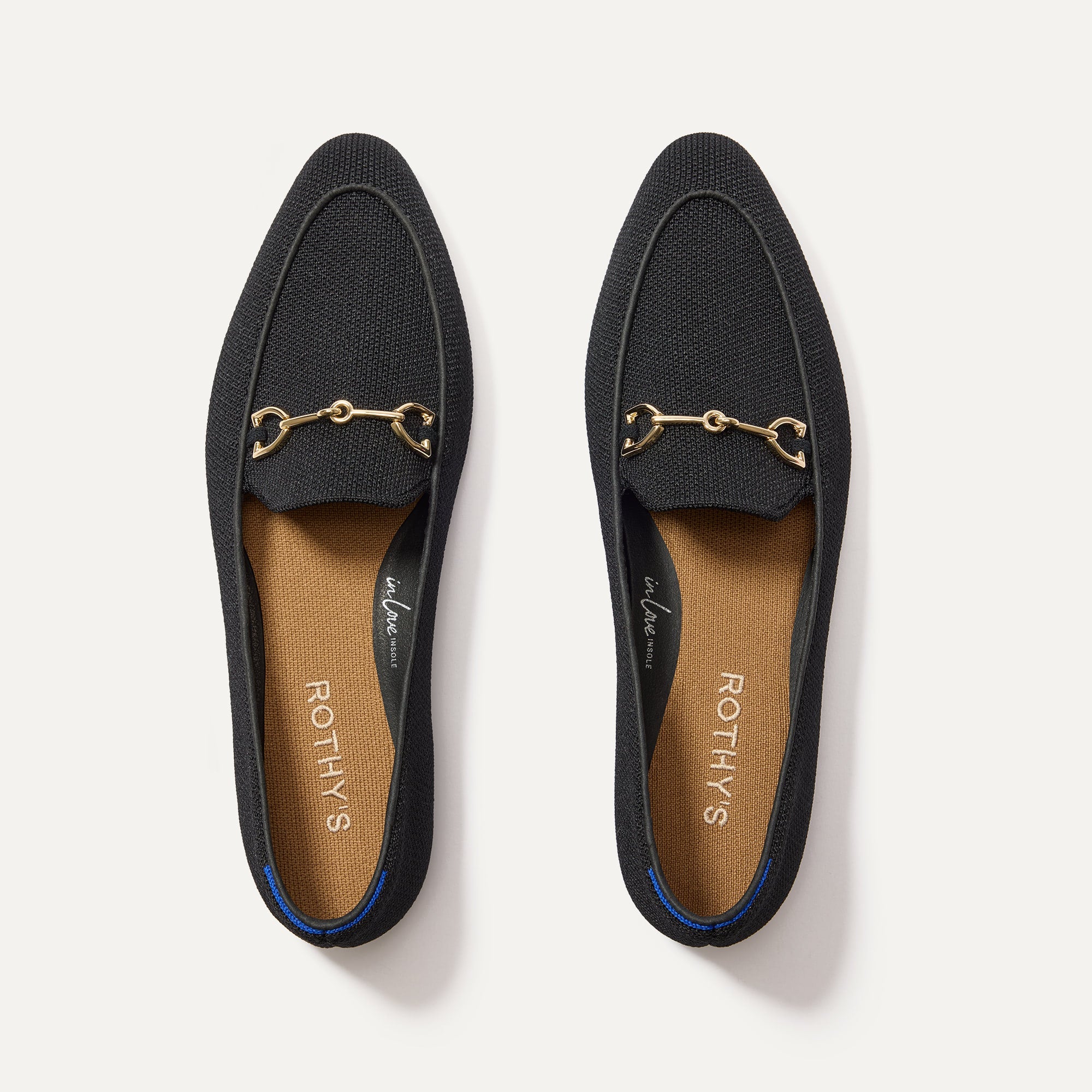 Rothy's Double Bit Loafer mocassini Blue Bird morsetto