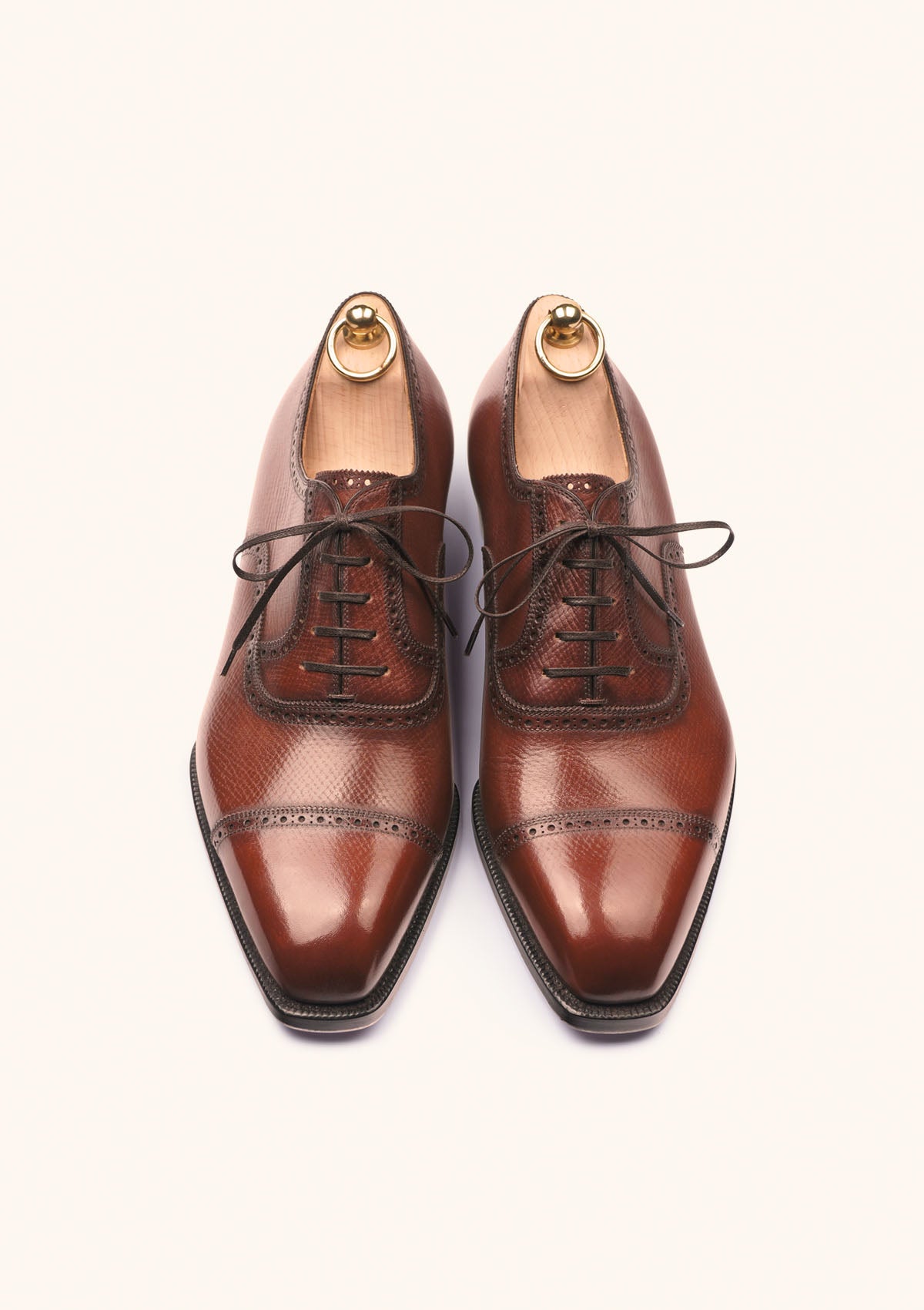 Stefano Bemer Oxfords Russia Calf stringate captoe replica
