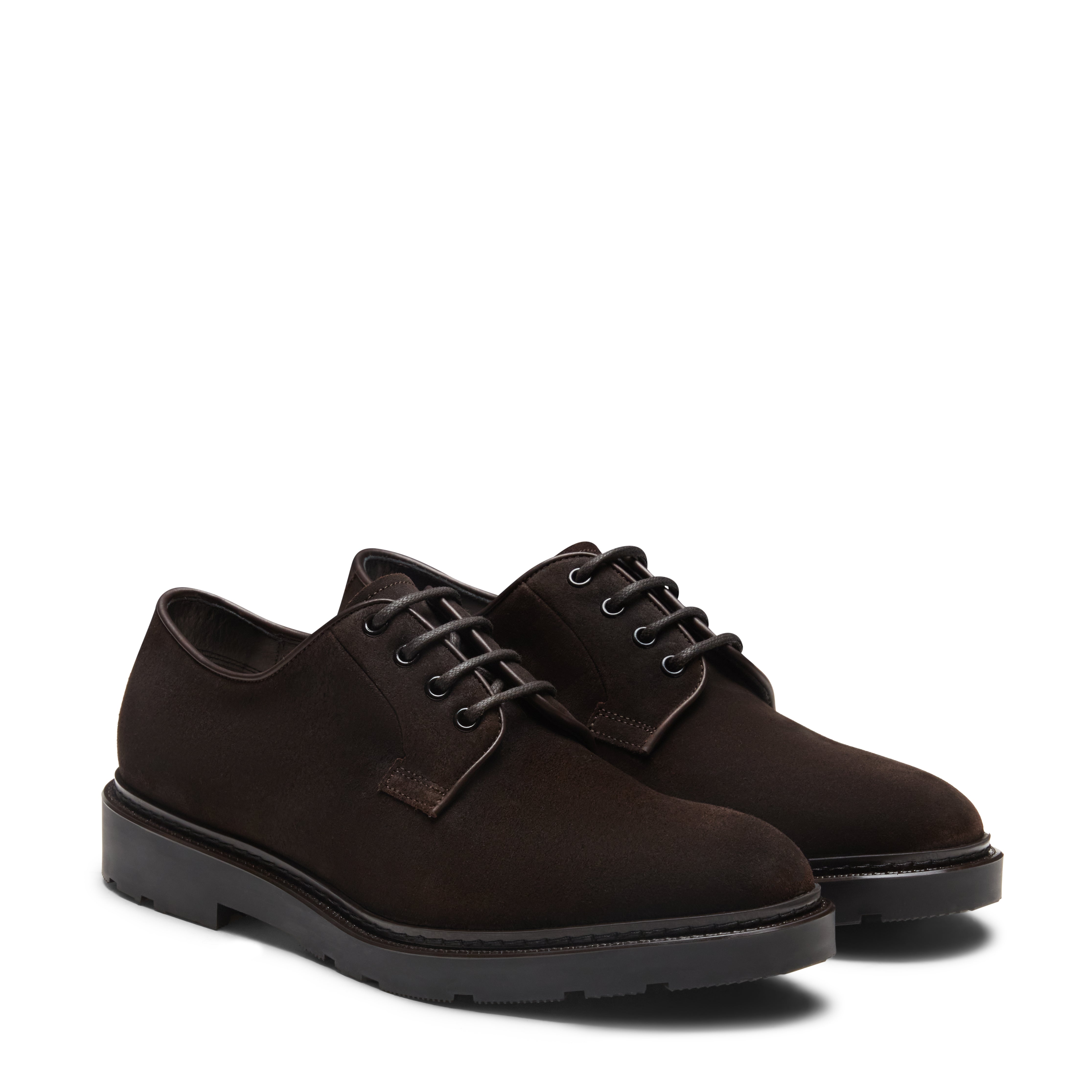 F.lli Rossetti 47208 Derby Uomo Camoscio Cacao