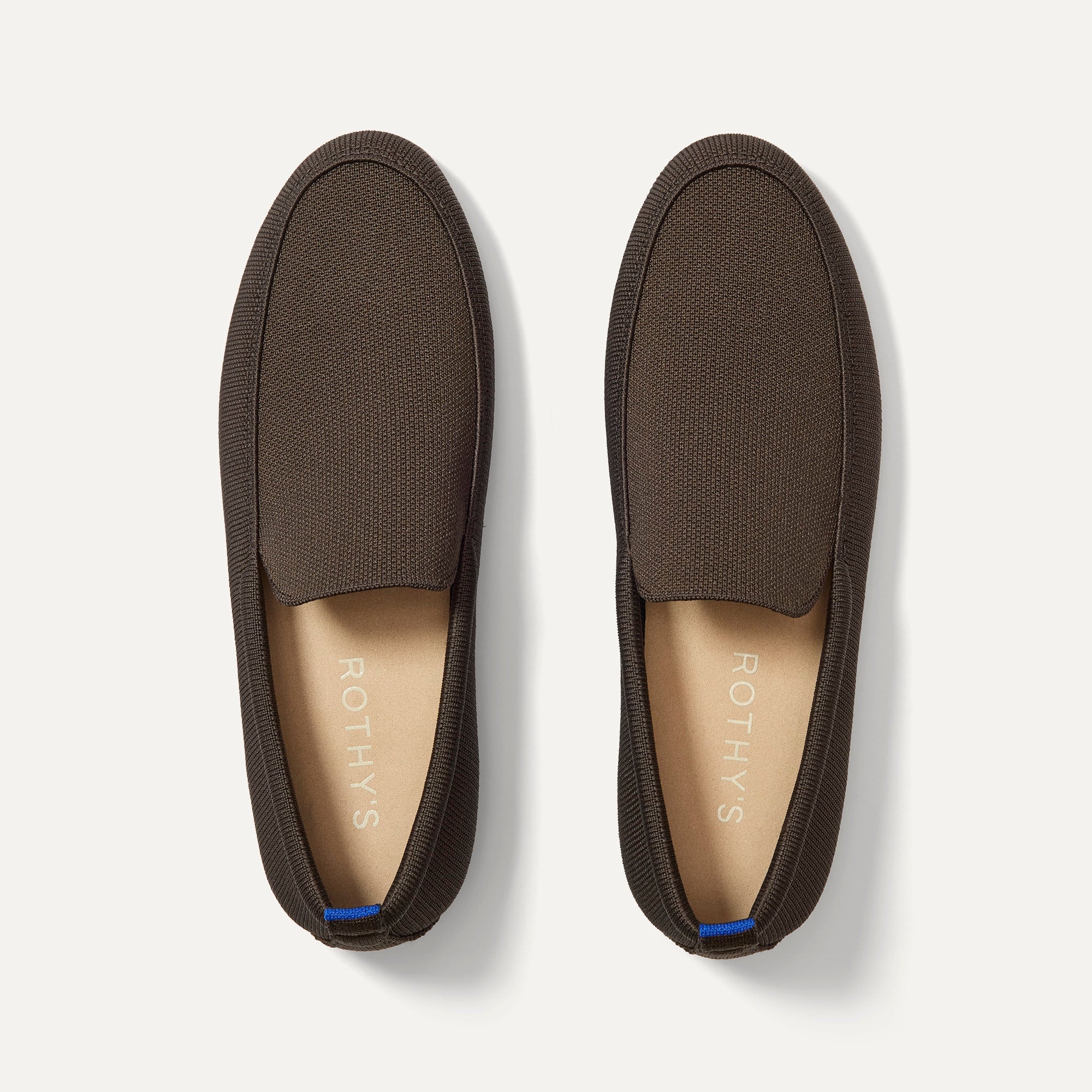 Rothy's The Ravello Loafer mocassini uomo Dark Bistro marrone