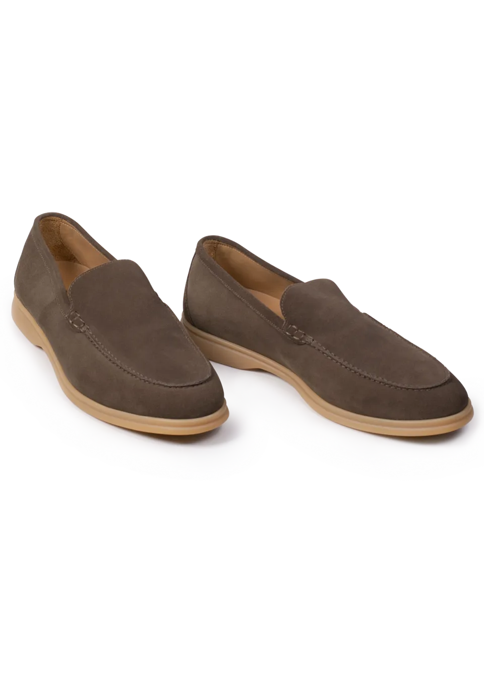 Stefano Bemer Walk Mocassini Camoscio Marrone 42
