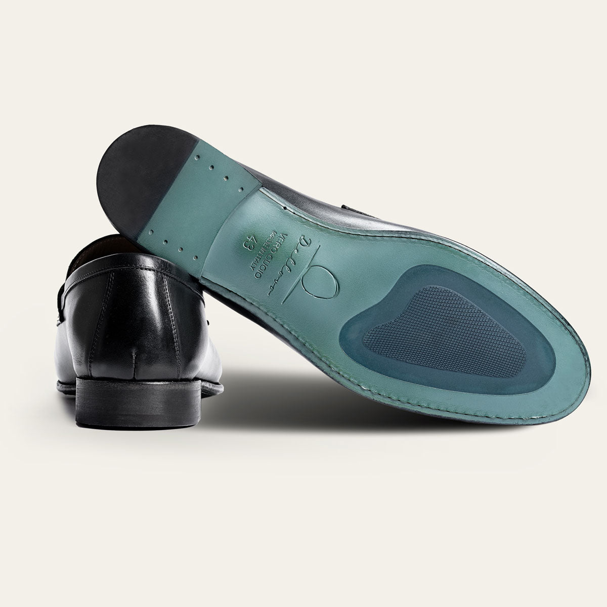 Dellovo Mocassini Acacia loafer uomo pelle brandy cuoio