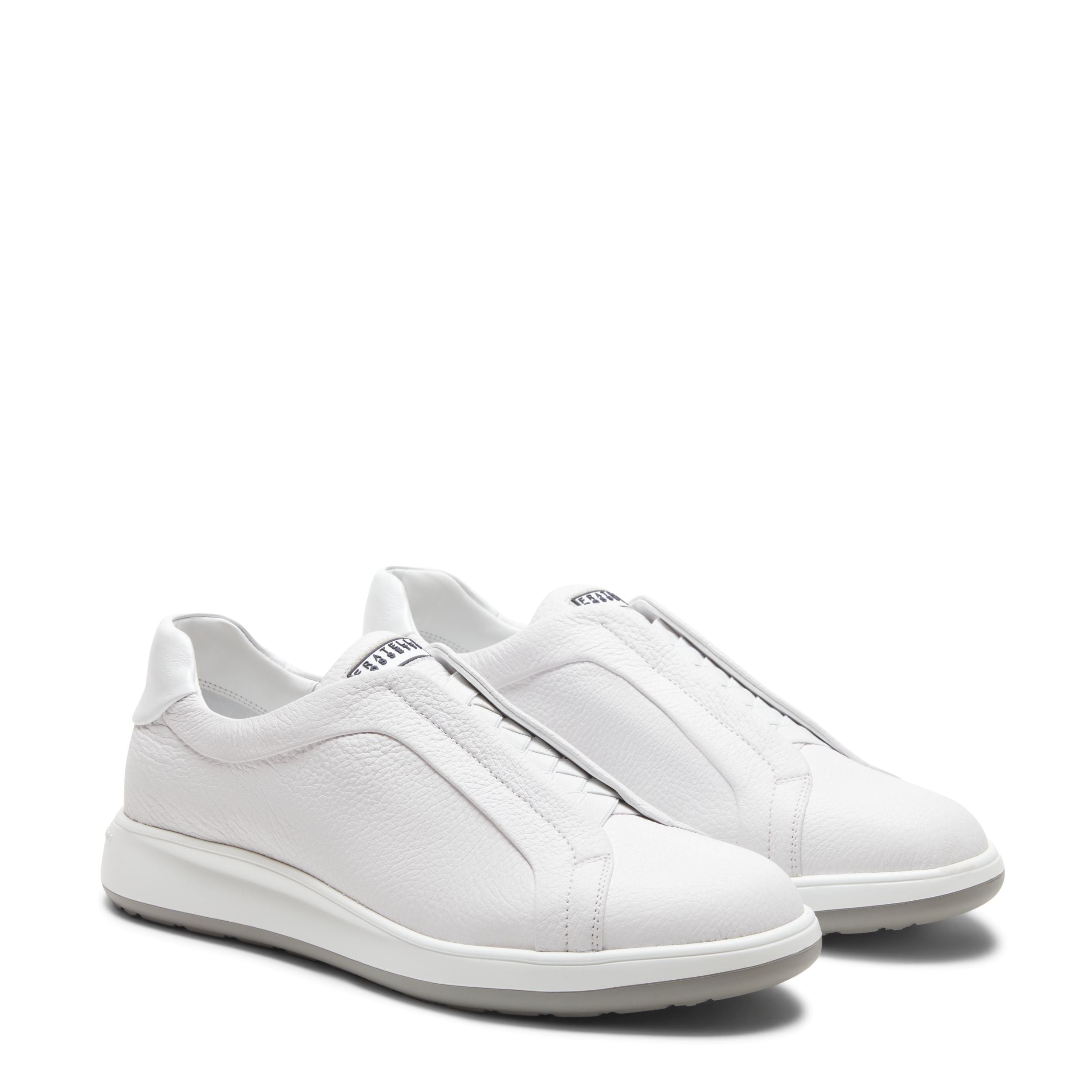 F.lli Rossetti 47115 Sneaker Uomo Bianco Pelle Elastici
