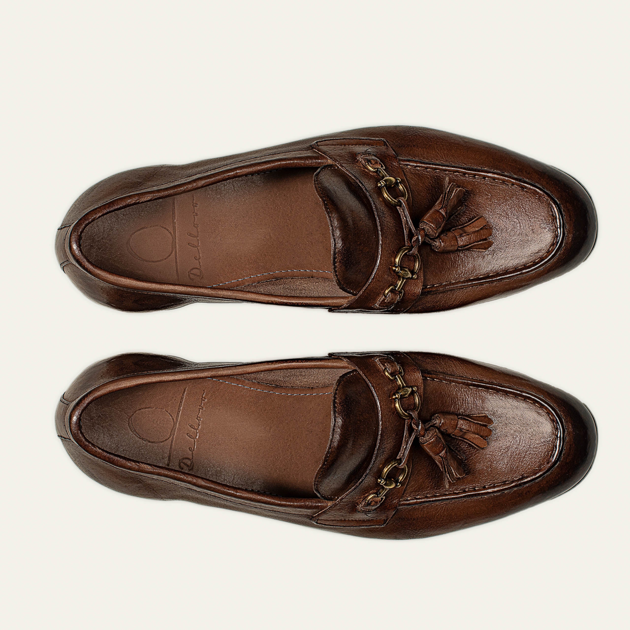 Dellovo Procida Loafer Uomo Bufalo Bluette estate