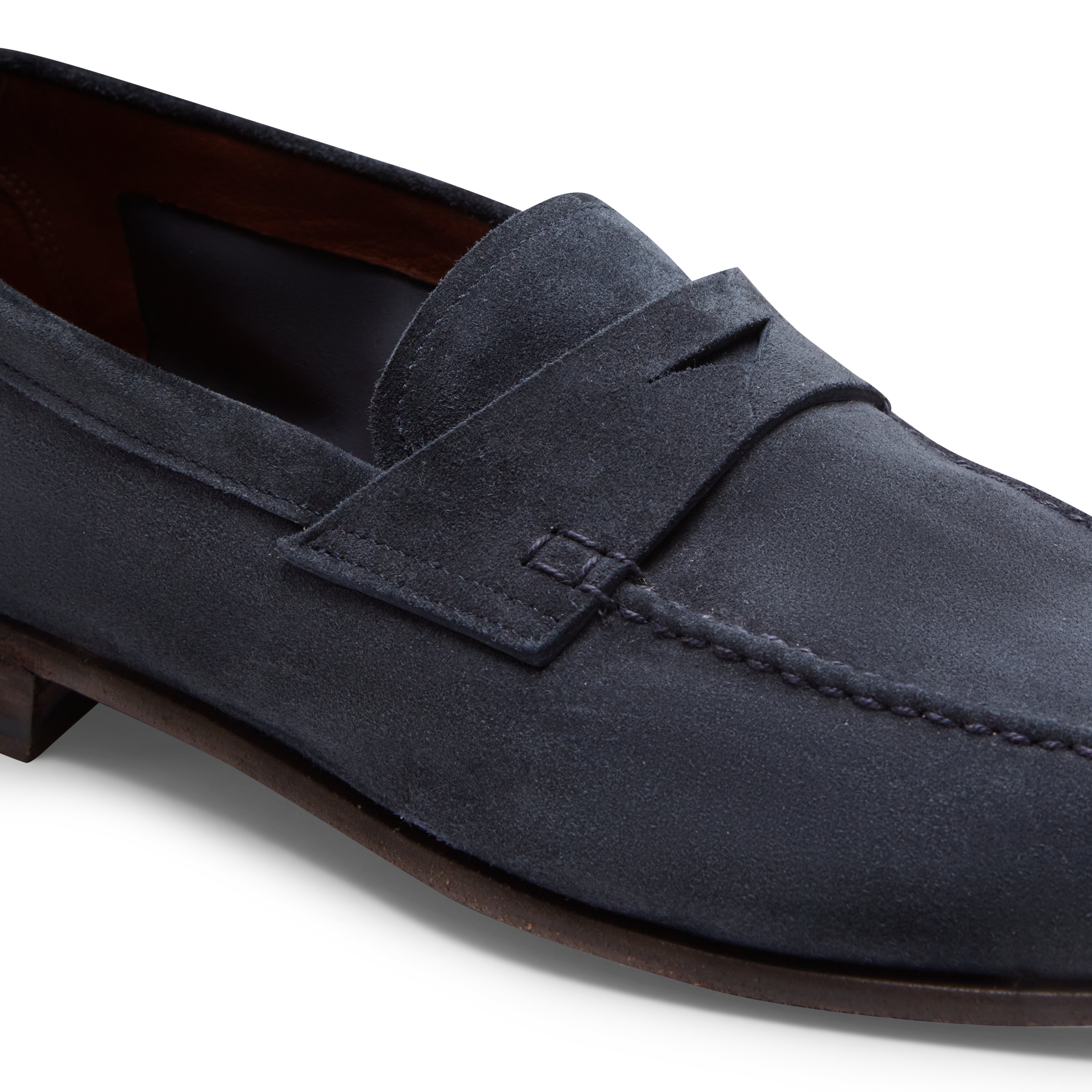 F.lli Rossetti 15174 Mocassino Uomo Blu Marine Camoscio