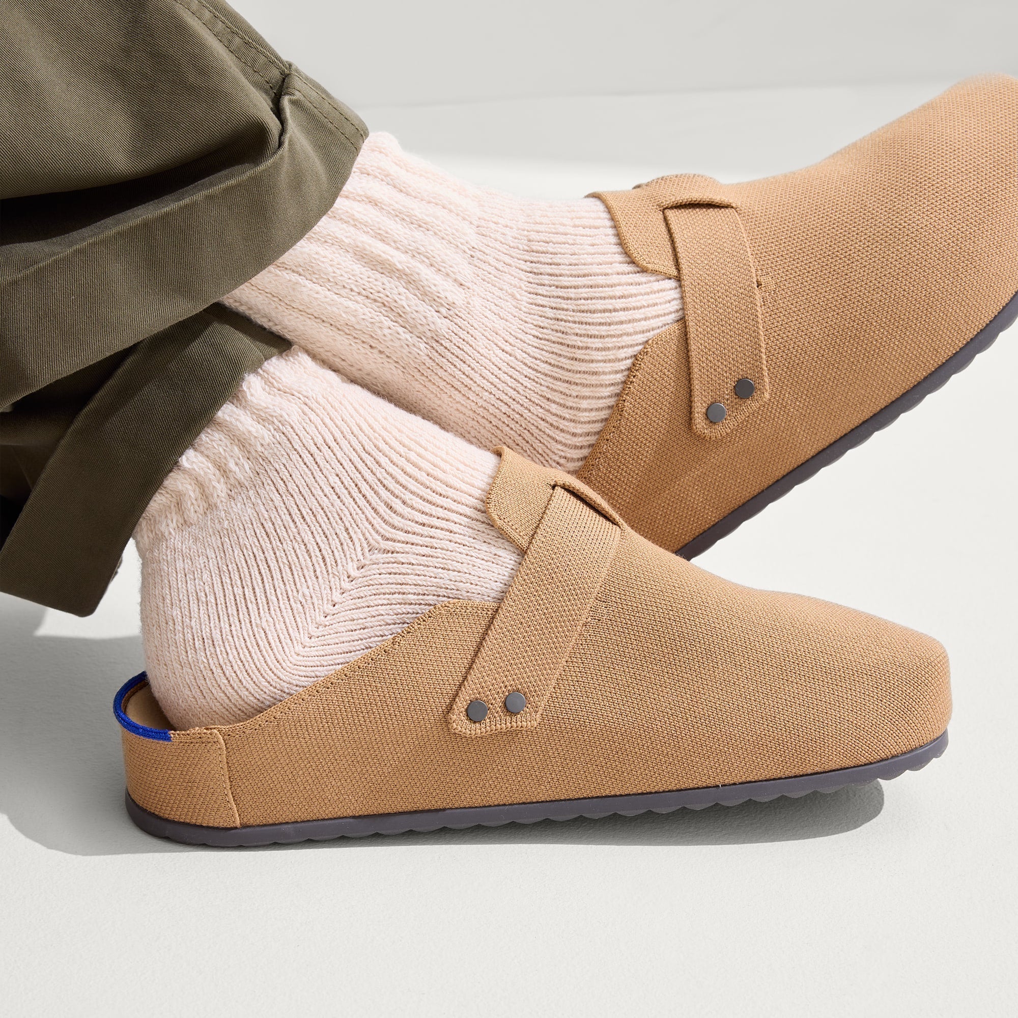 Rothy's The Men's Clog zoccoli Butternut lana