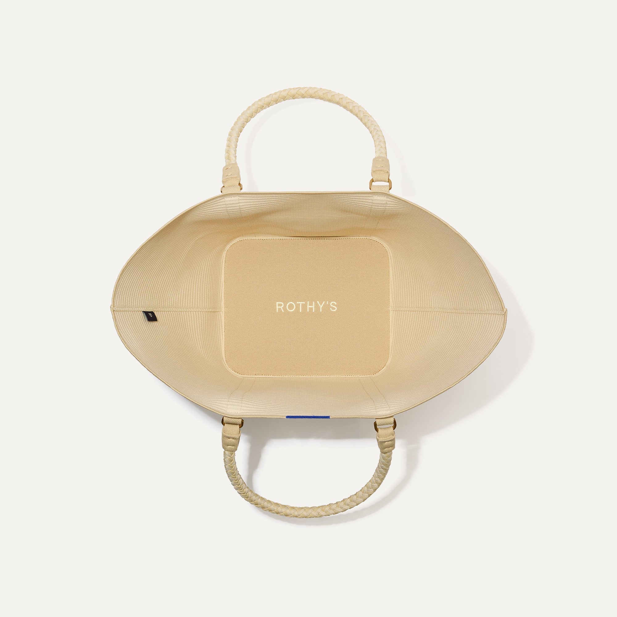 Rothy's The Summer Tote borsa meringue canapa manici corda