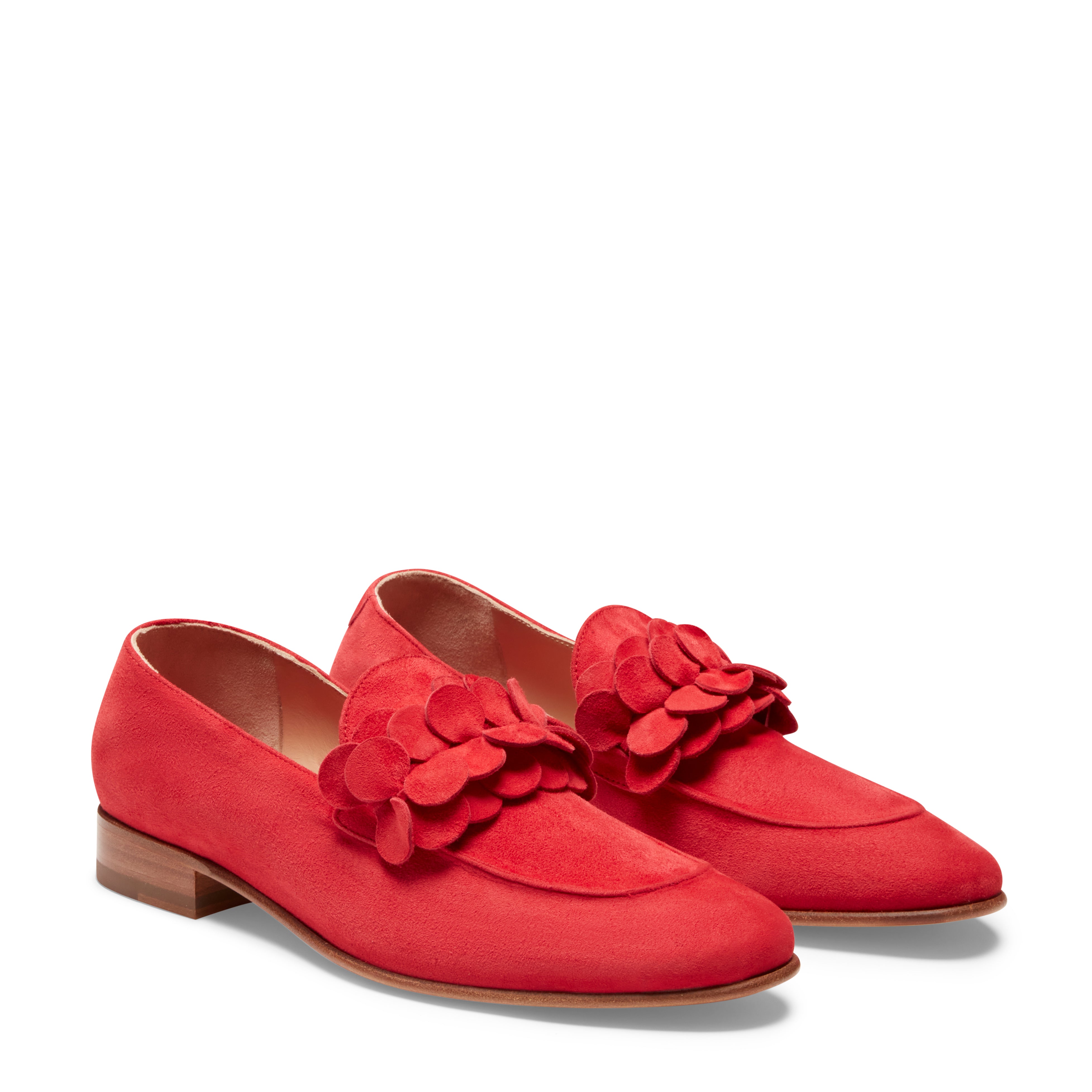 F.lli Rossetti 68258 Mocassino Donna Suede Rosso Cuoio