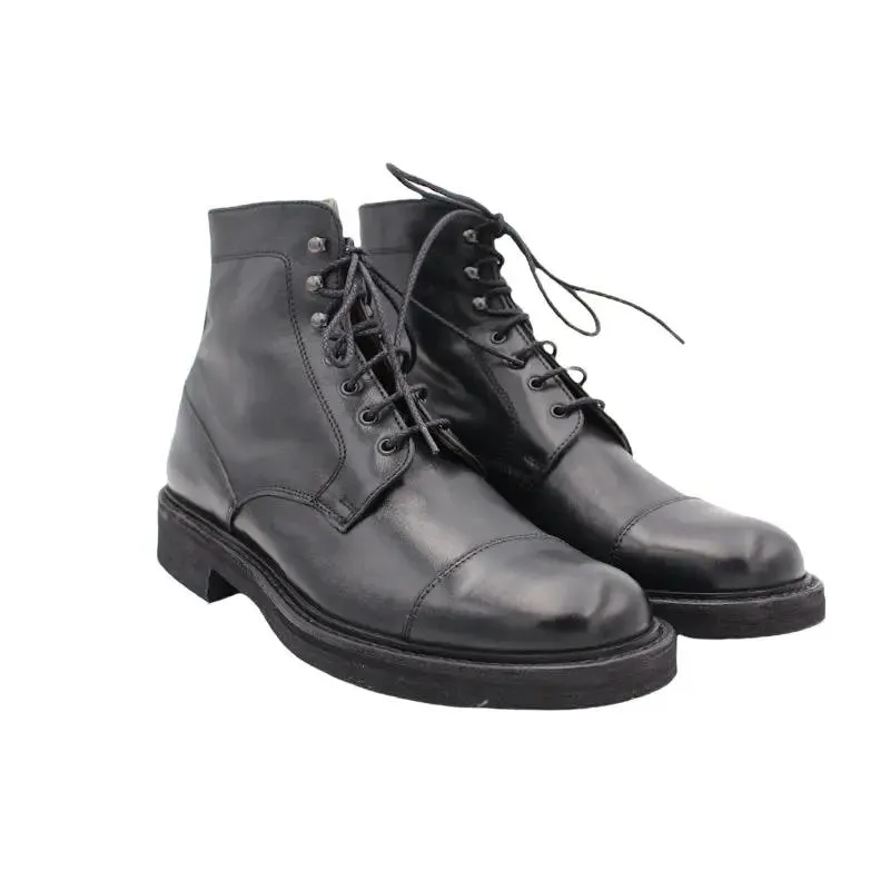 Sandro Barbera 629 Chelsea Boots Uomo Nero Pelle