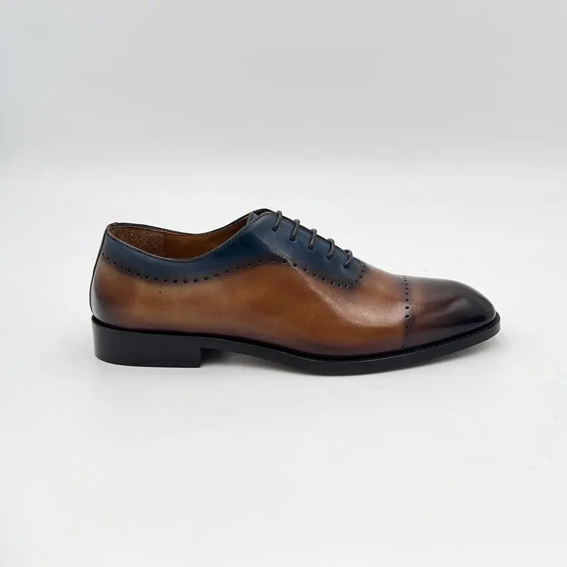 Sandro Barbera Tinte a Mano 33209 Oxford Uomo Marrone Pelle