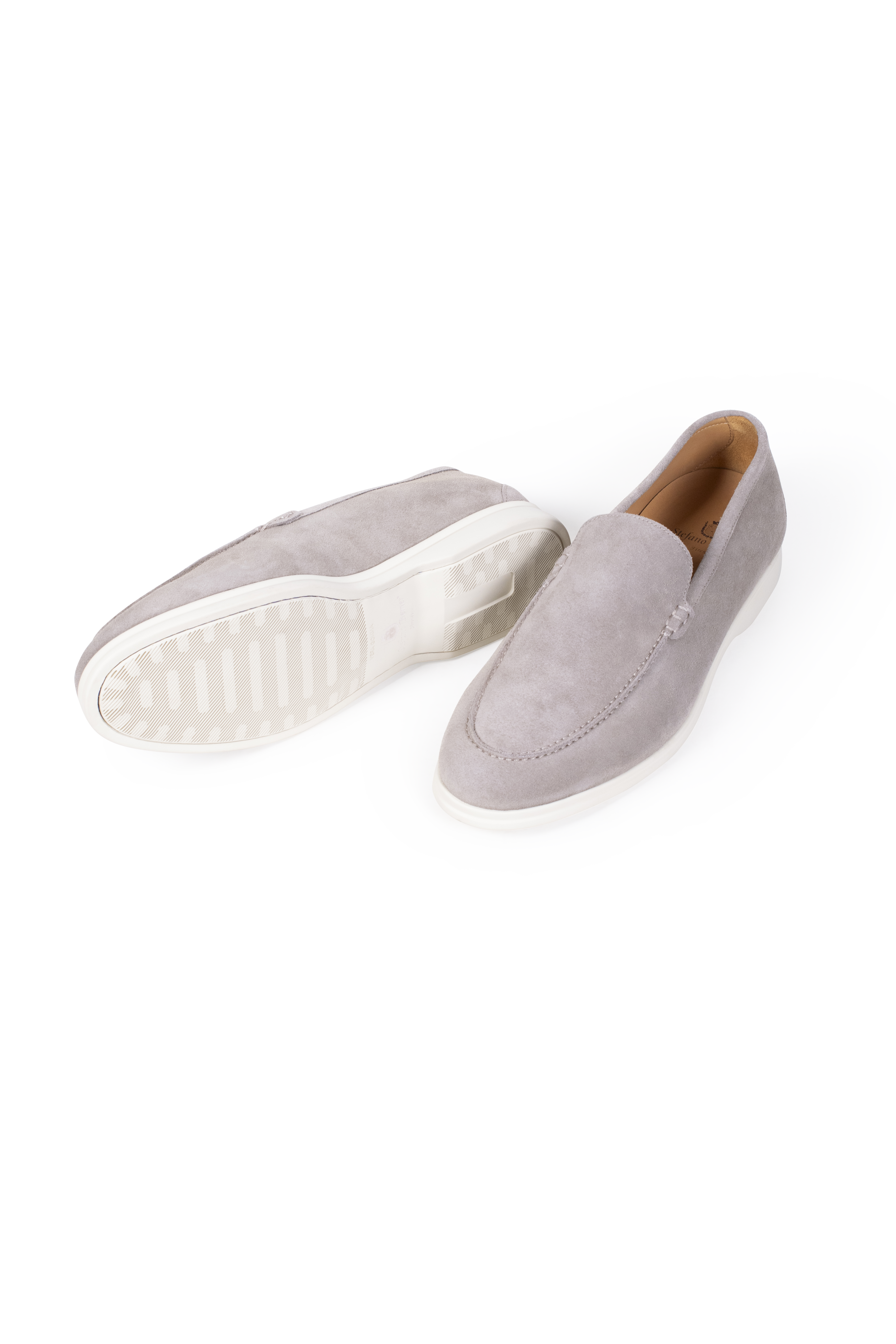 Stefano Bemer Loafers 1800 mocassini walk taupe kudu reverse