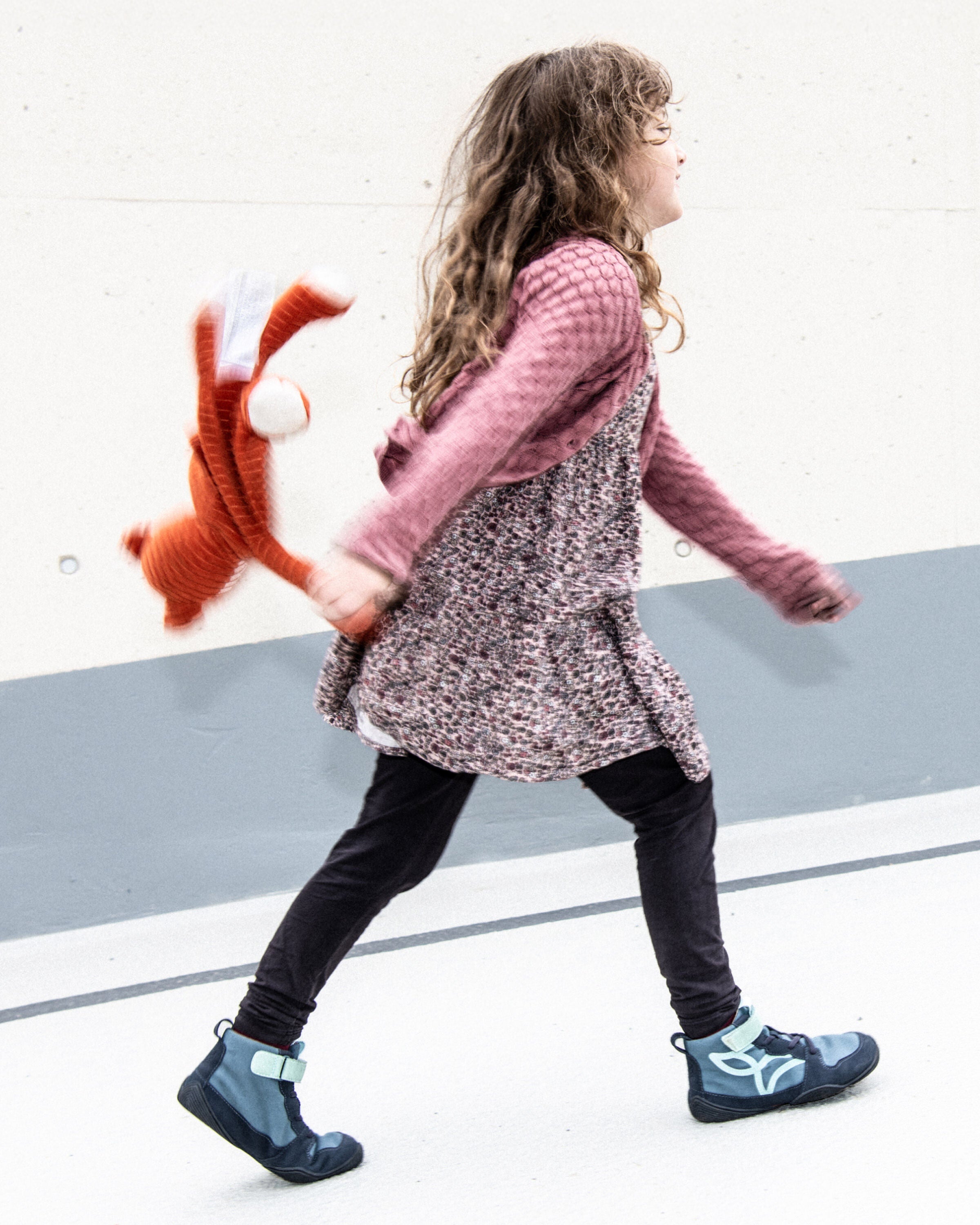 Wildling Shoes Juven Ink scarpe bambini cotone blu calde