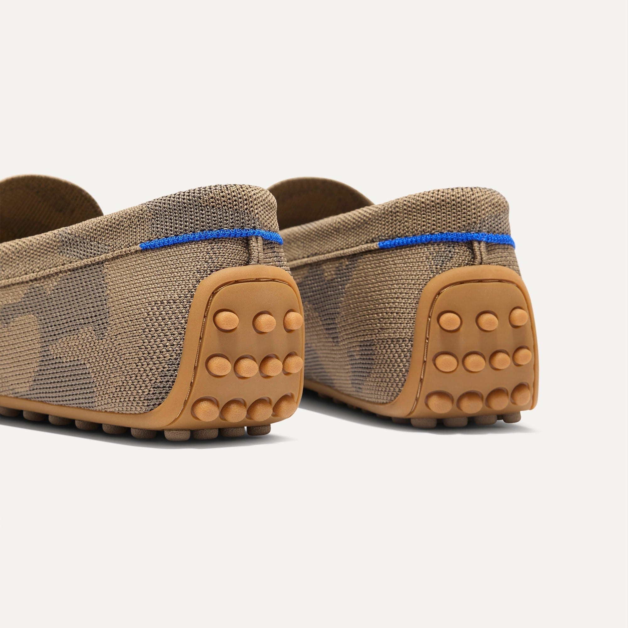Rothy's The Men's Driver mocassino uomo Brown Camo knit