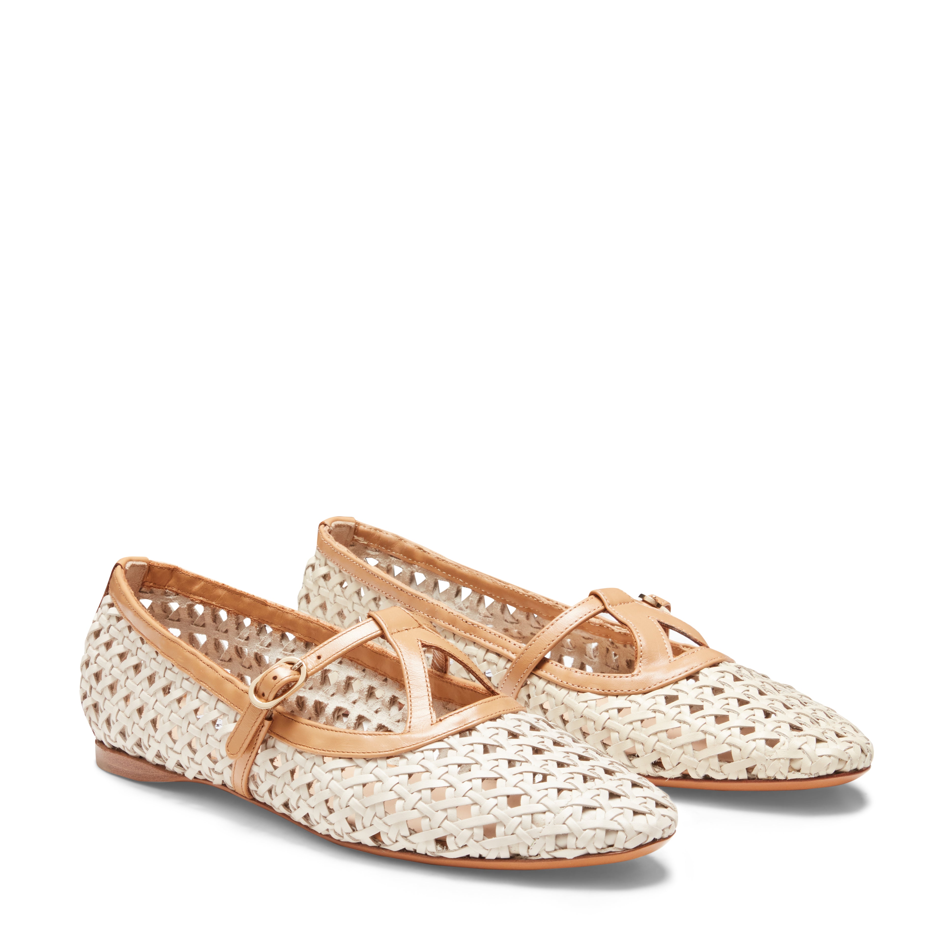 F.lli Rossetti 68246 ballerine pelle naturale avorio