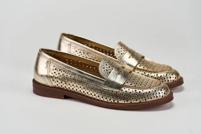 Sandro Barbera & Figli 327-01 penny donna platino traforata