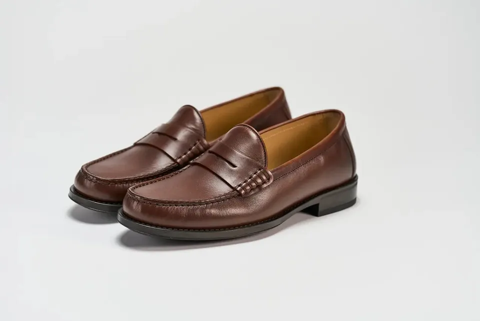 Sandro Barbera Brera Penny Loafer Cognac Pelle EU 43