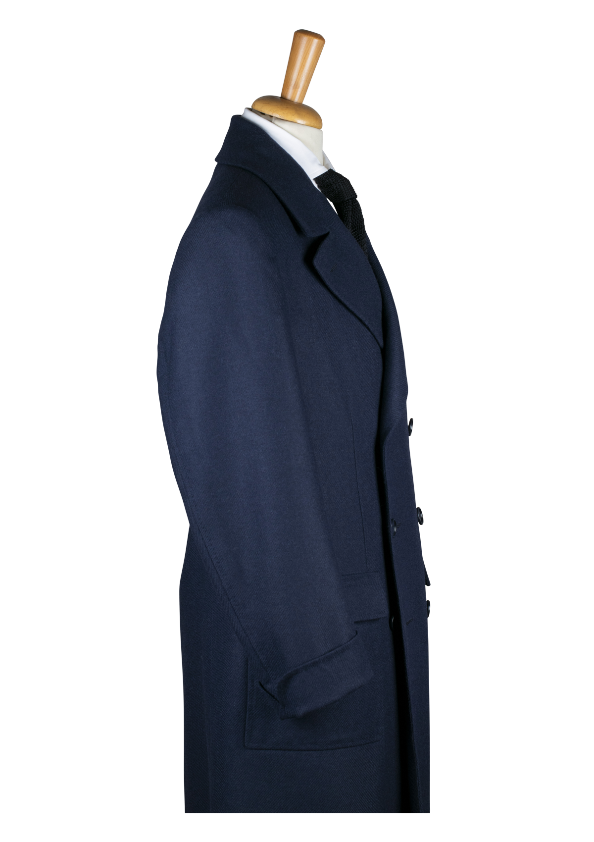 Stefano Bemer Overcoats SV4007 cappotto lana blu 50