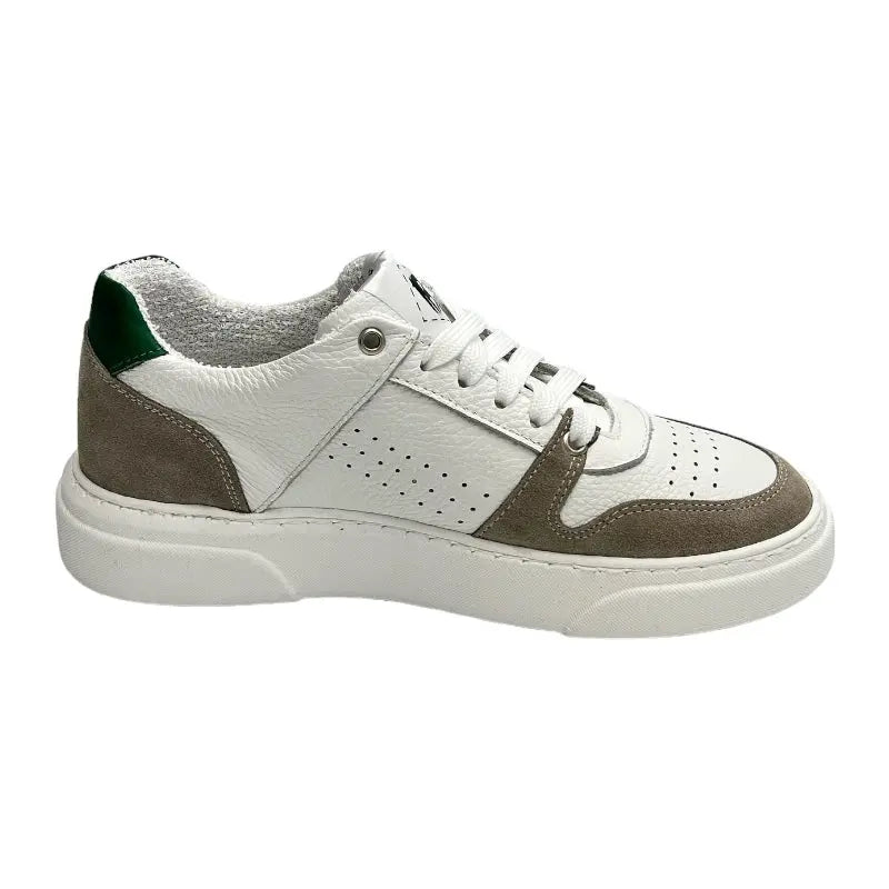 Sandro Barbera B68 Materia Green Sneaker Bianco Verde