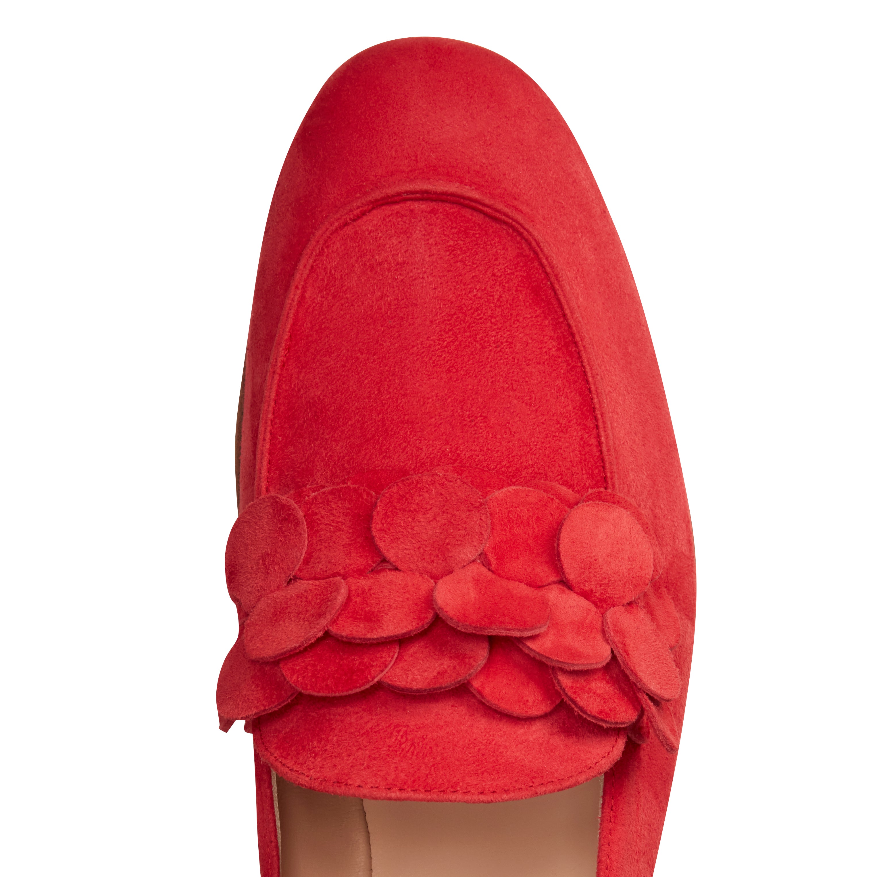 F.lli Rossetti 68258 Mocassino Donna Suede Rosso Cuoio