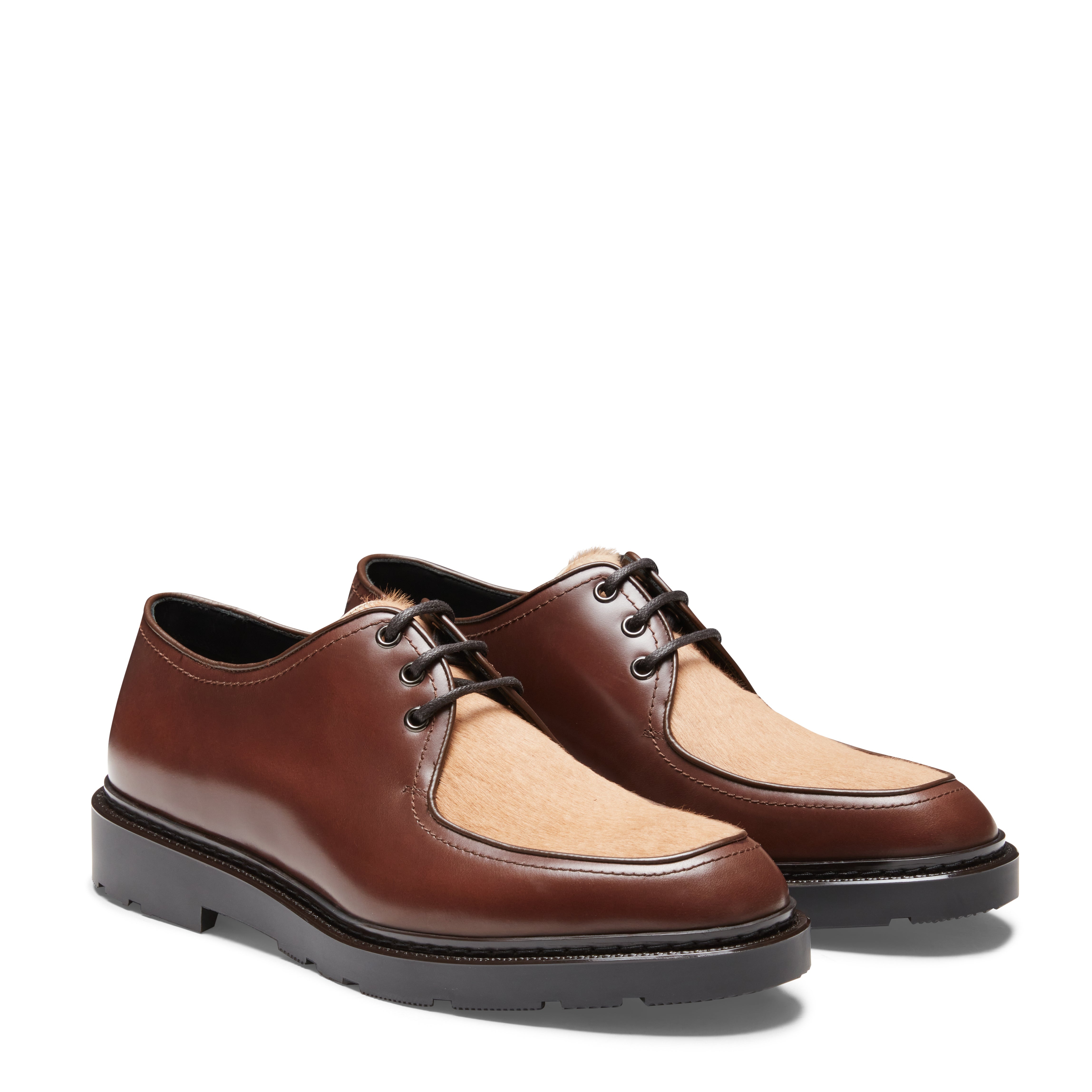 F.lli Rossetti Derby 47476 naturale pelle stringata uomo