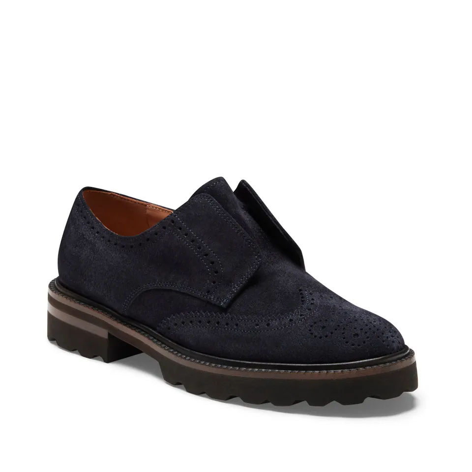 F.lli Rossetti Dandy 68198 Derby Donna Navy Camoscio Idrorepellente