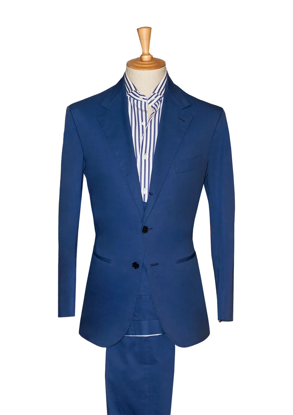 Stefano Bemer Suits SV1009 abito cotone azzurro 50