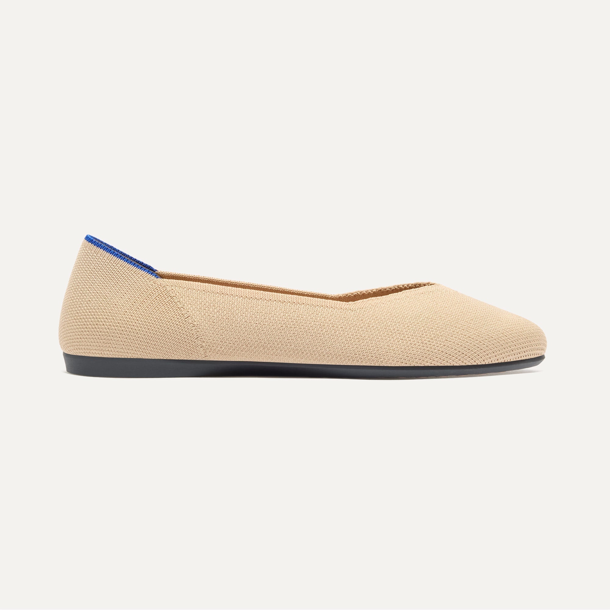Rothy's The Daily Flat ballerine Ecru avorio knit