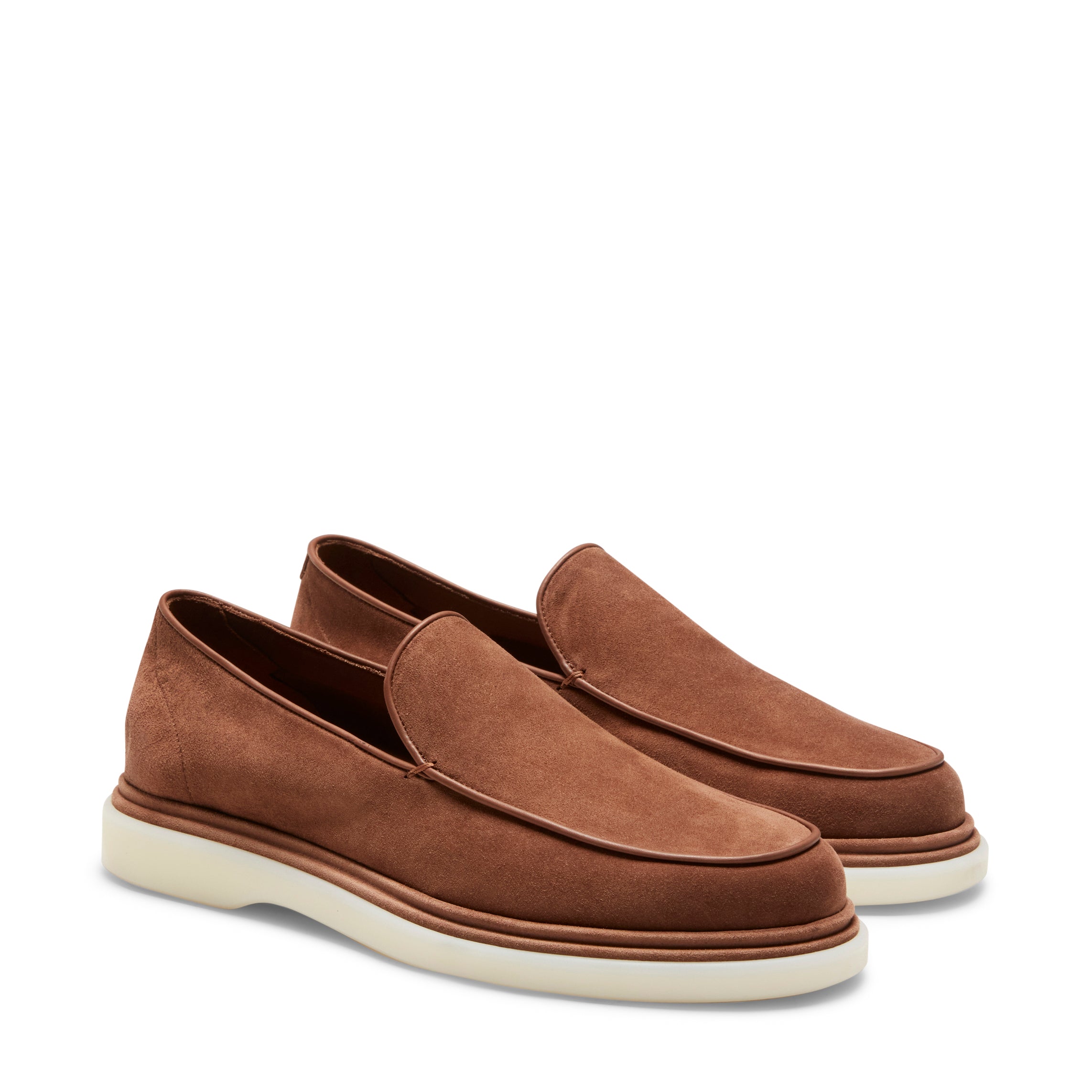 F.lli Rossetti 14499 Mocassino Uomo Suede Corteccia
