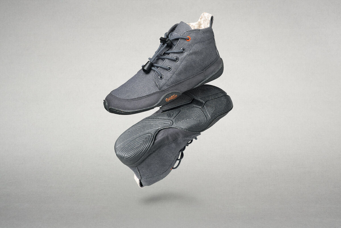 Wildling Shoes Arni scarpe basse cotone grigie