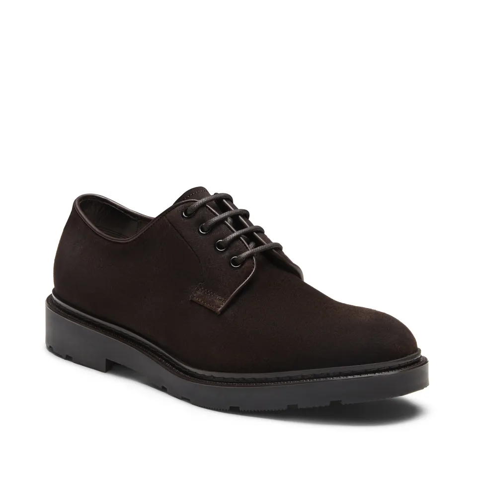 F.lli Rossetti 47208 Derby Uomo Camoscio Cacao