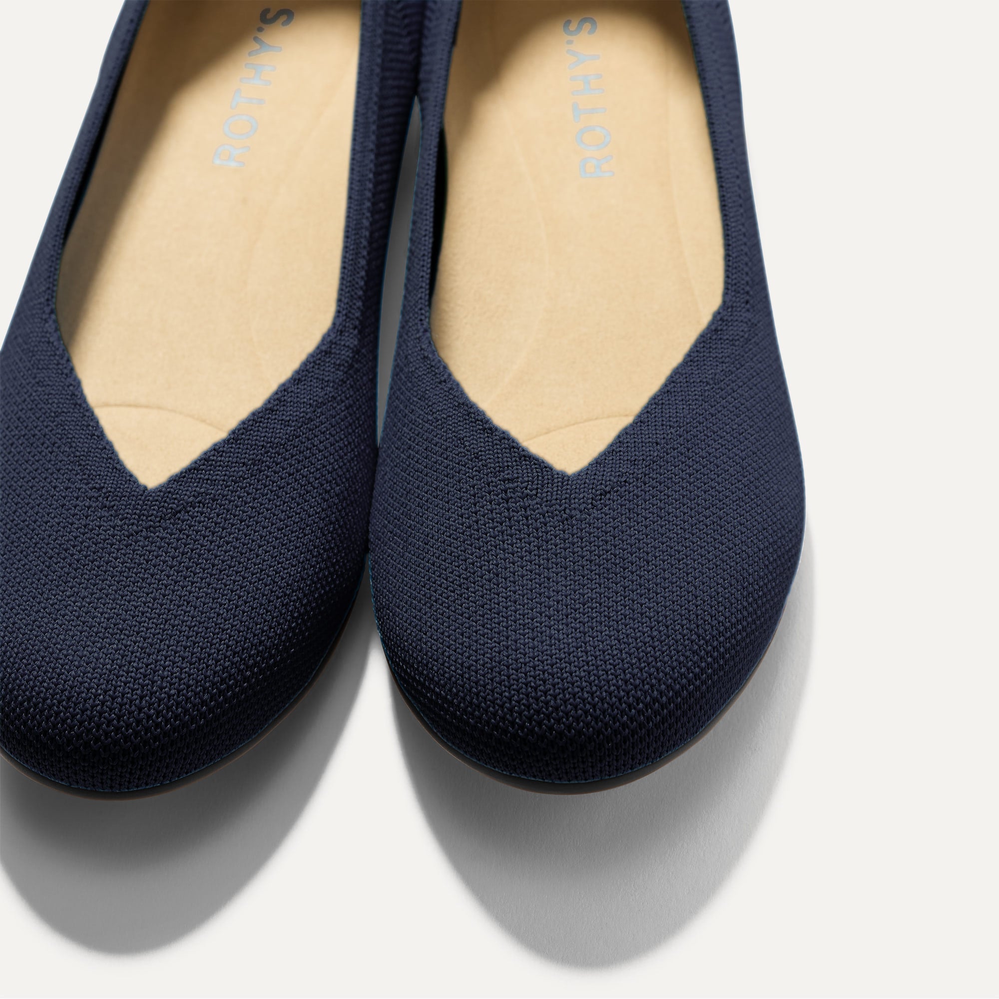 Rothy's The Daily Flat ballerine Navy maglia comoda