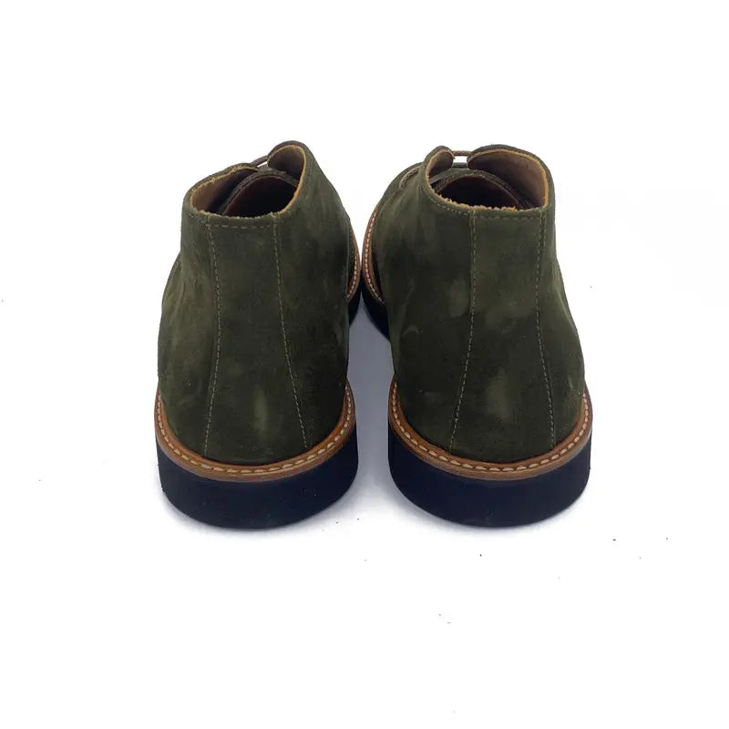 Sandro Barbera 2582 Desert Boots camoscio verde scuro Vibram