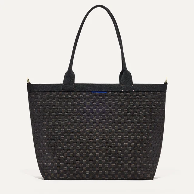 Rothy's The Lightweight Zip Tote borsa tote Night Song intrecciata