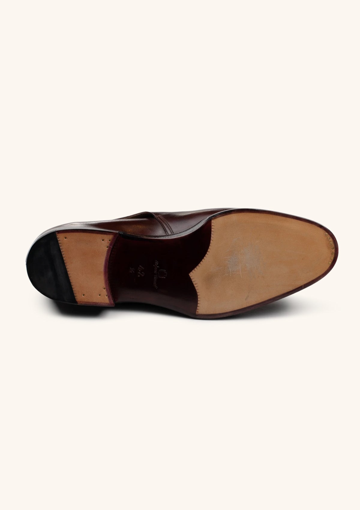 Stefano Bemer Boots C7700 Stivali Jodhpur Marroni Pelle