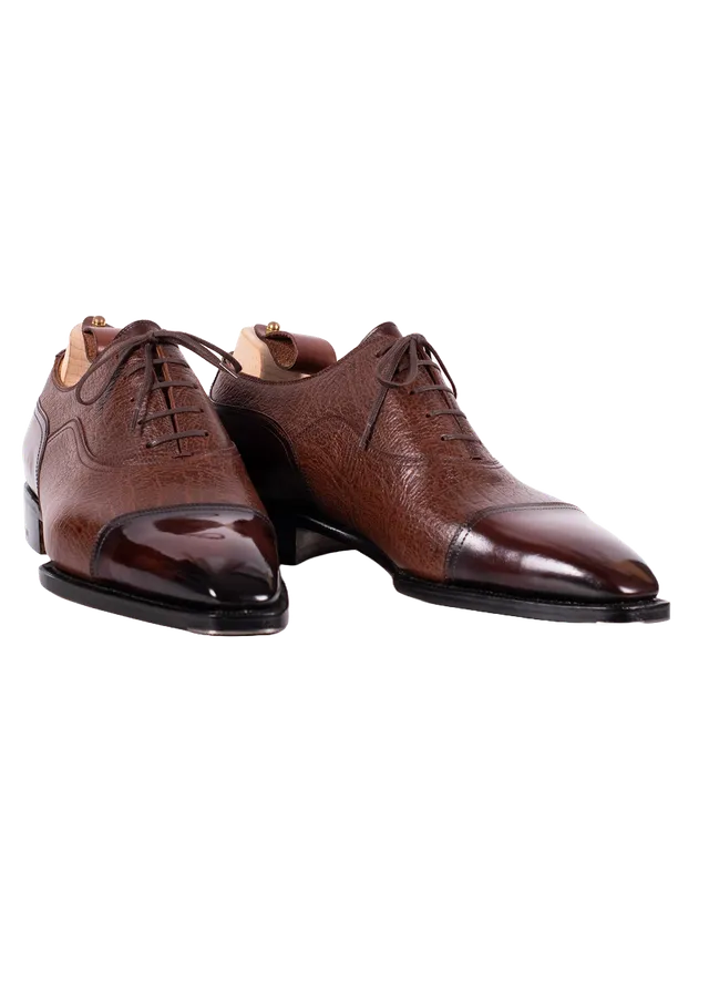 Stefano Bemer Oxfords T6322 Francesine Bicolore Pelle