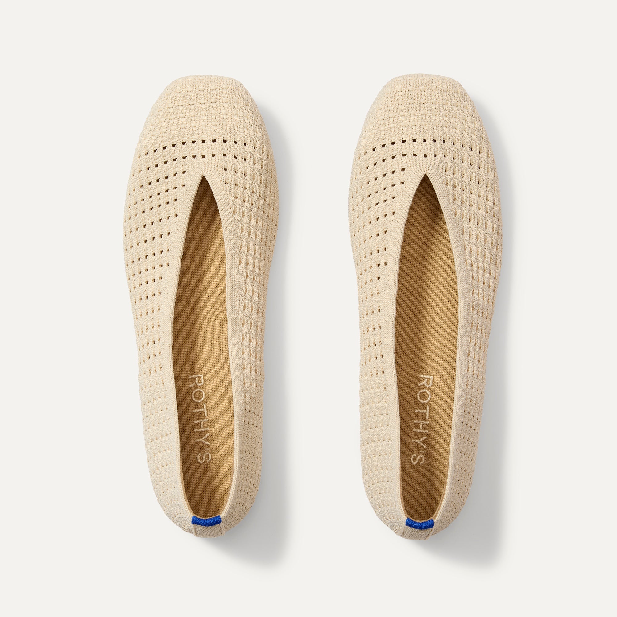 Rothy's Max Square Ballerina ballerine Mulberry punta quadra